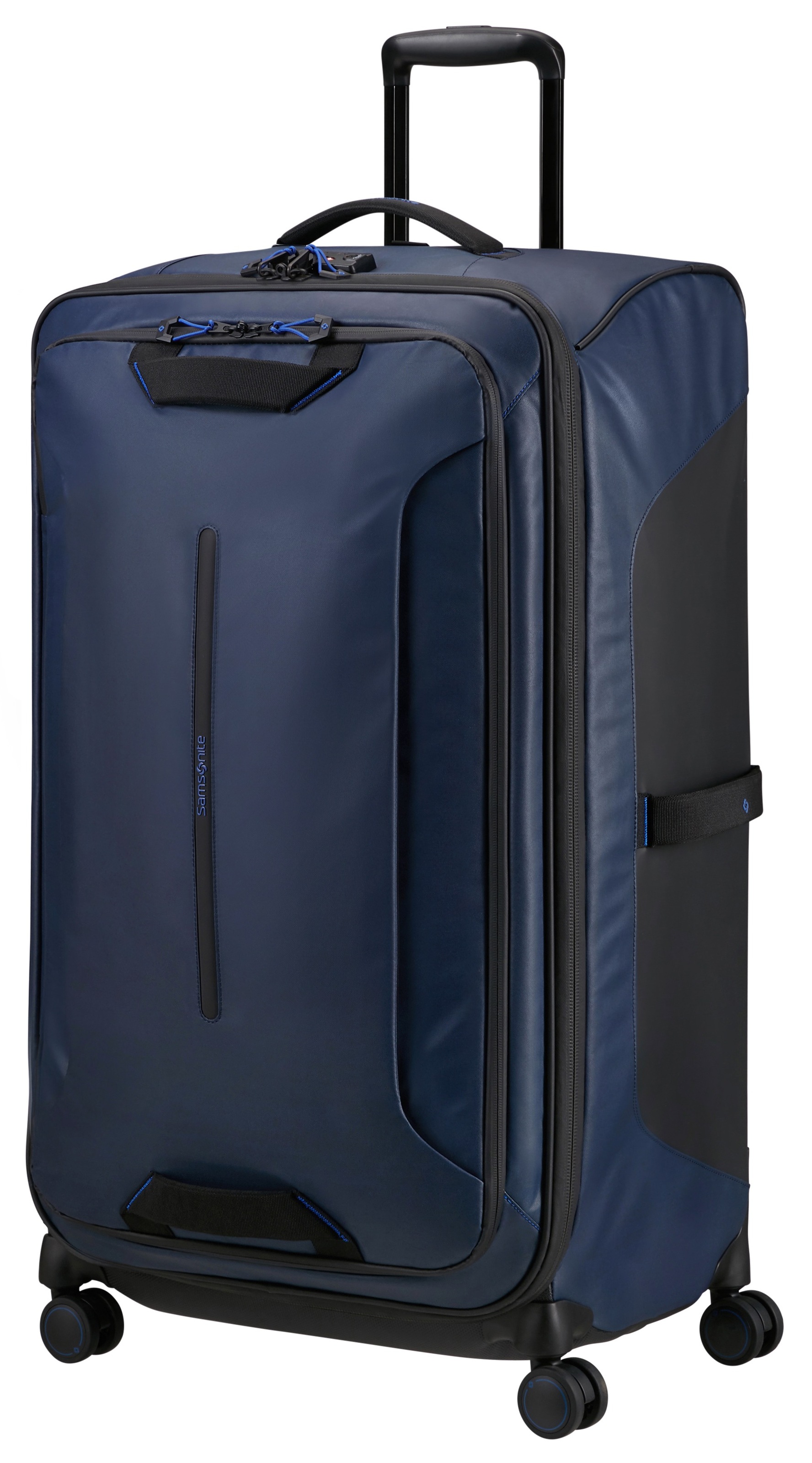 SAMSONITE Damen Weichgepäck-Trolley "ECODIVER, verschiedene Größen und Farben", blau, Nylon, Polyester, Basic, Koffer, Koffer Reisegepäck