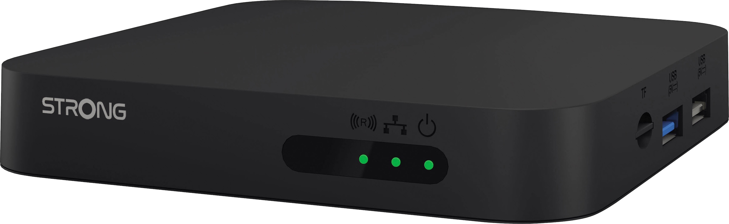 Strong Streaming-Box »LEAP-S1+«, 4K Android TV Box Netflix | Prime Video | Disney |Mit Zattoo Gutschein