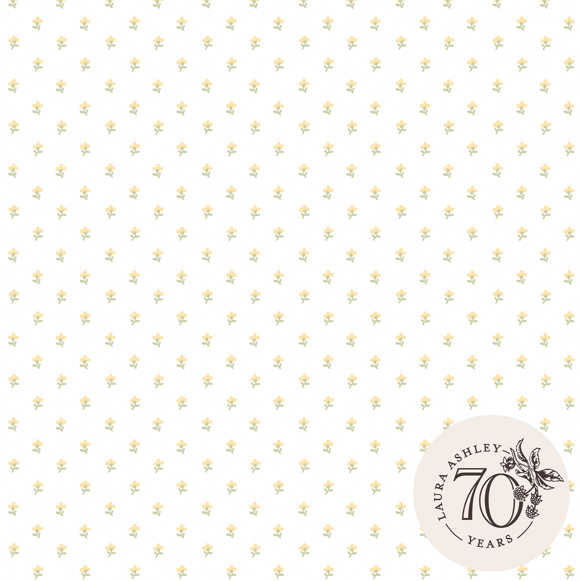 LAURA ASHLEY Vliestapete »Wood Violet Ochre Yellow«, 10mx52cm