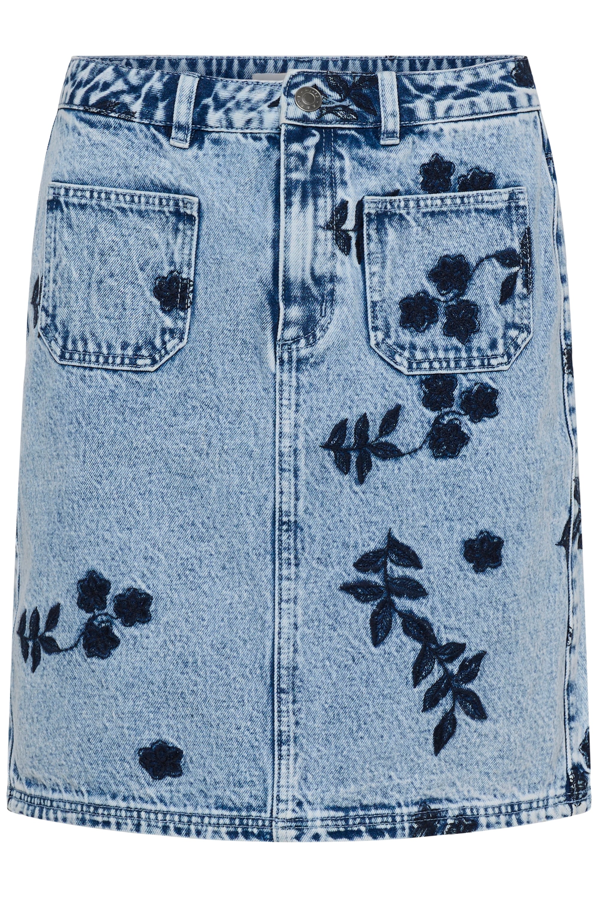 KAFFE Jeansrock "Damen Denimrock KAbabena"