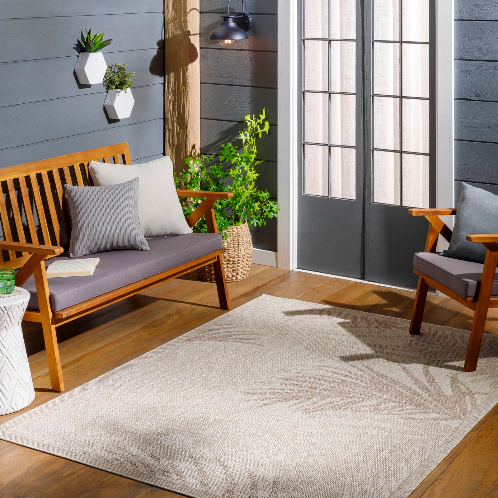Livabliss Teppich "LINZ" rechteckig 4 mm Höhe Teppich In- /Outdoor Boho Jut günstig online kaufen
