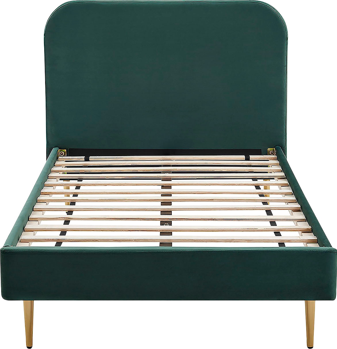 SalesFever Polsterbett "Komfortables Bett für erholsamen Schlaf" Chrombeine günstig online kaufen