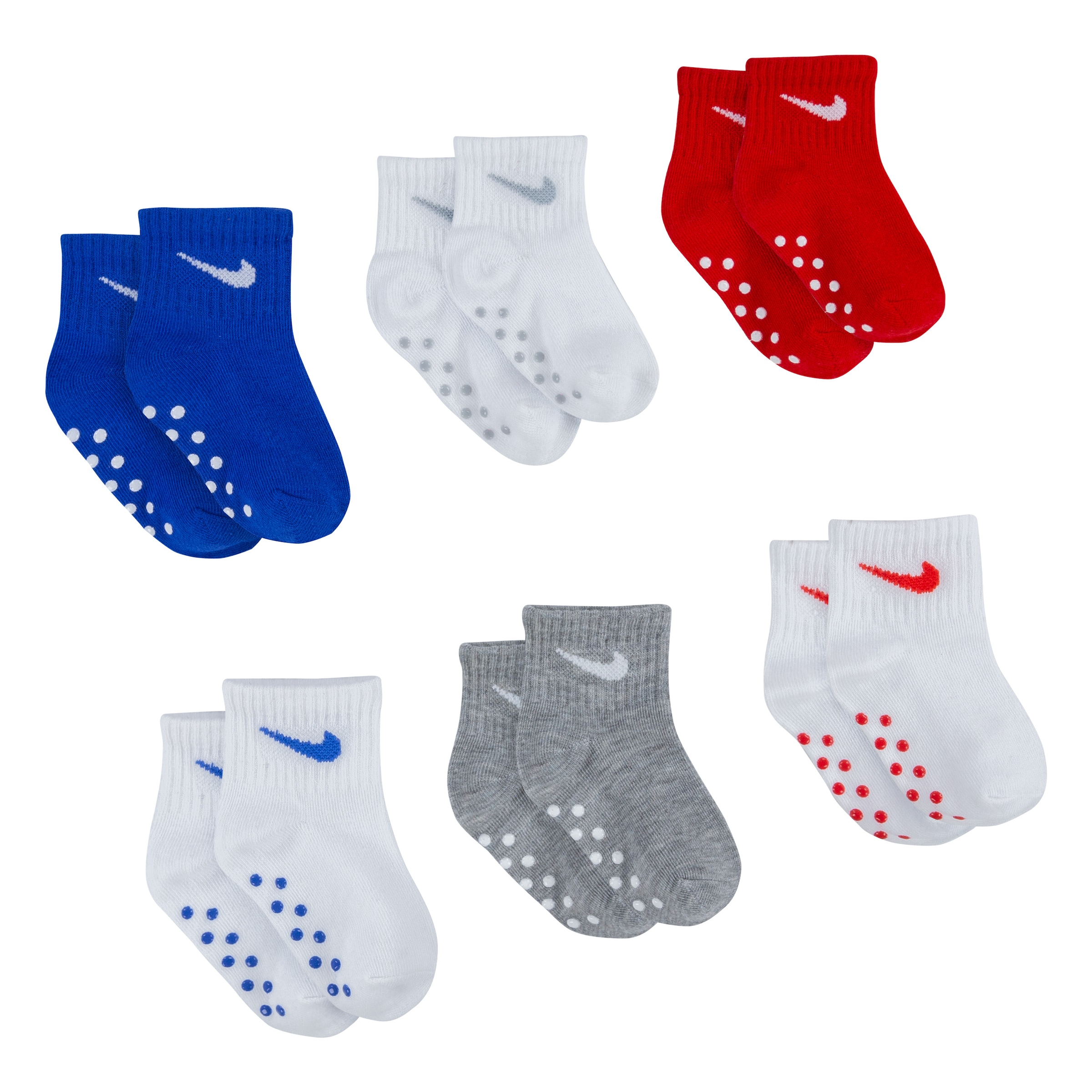 Nike Sportswear ABS-Socken »POP COLOR GRIPPER INFANT/TODDLER AN«, (Set, 6 Paar), für Babys