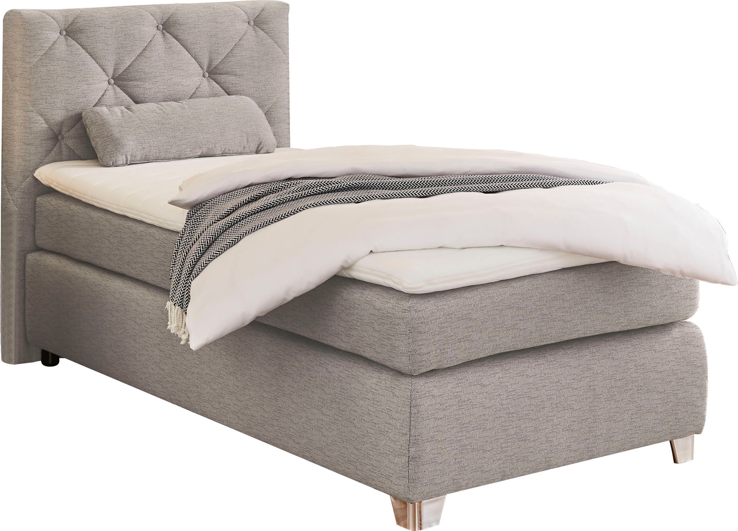 Jockenhöfer Gruppe Boxspringbett "Finja" mit Topper und Zierkissen, erhältl günstig online kaufen