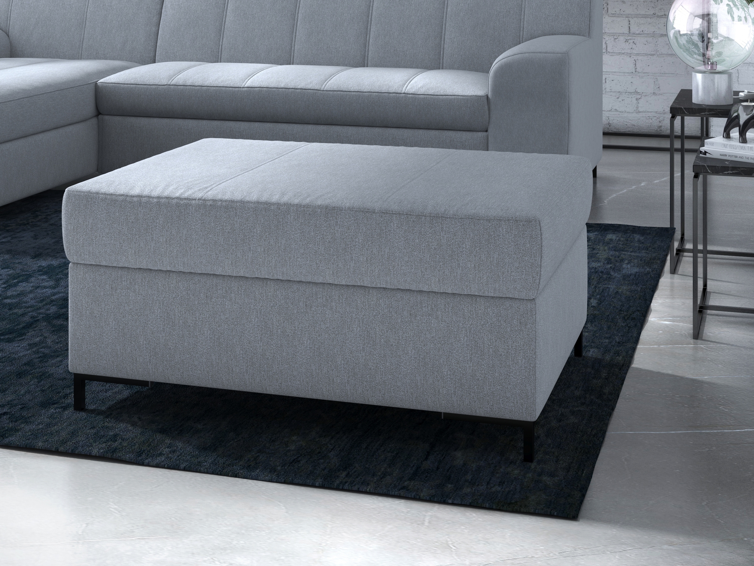 Home affaire Polsterhocker "Balme" passend zur Serie "Balme"