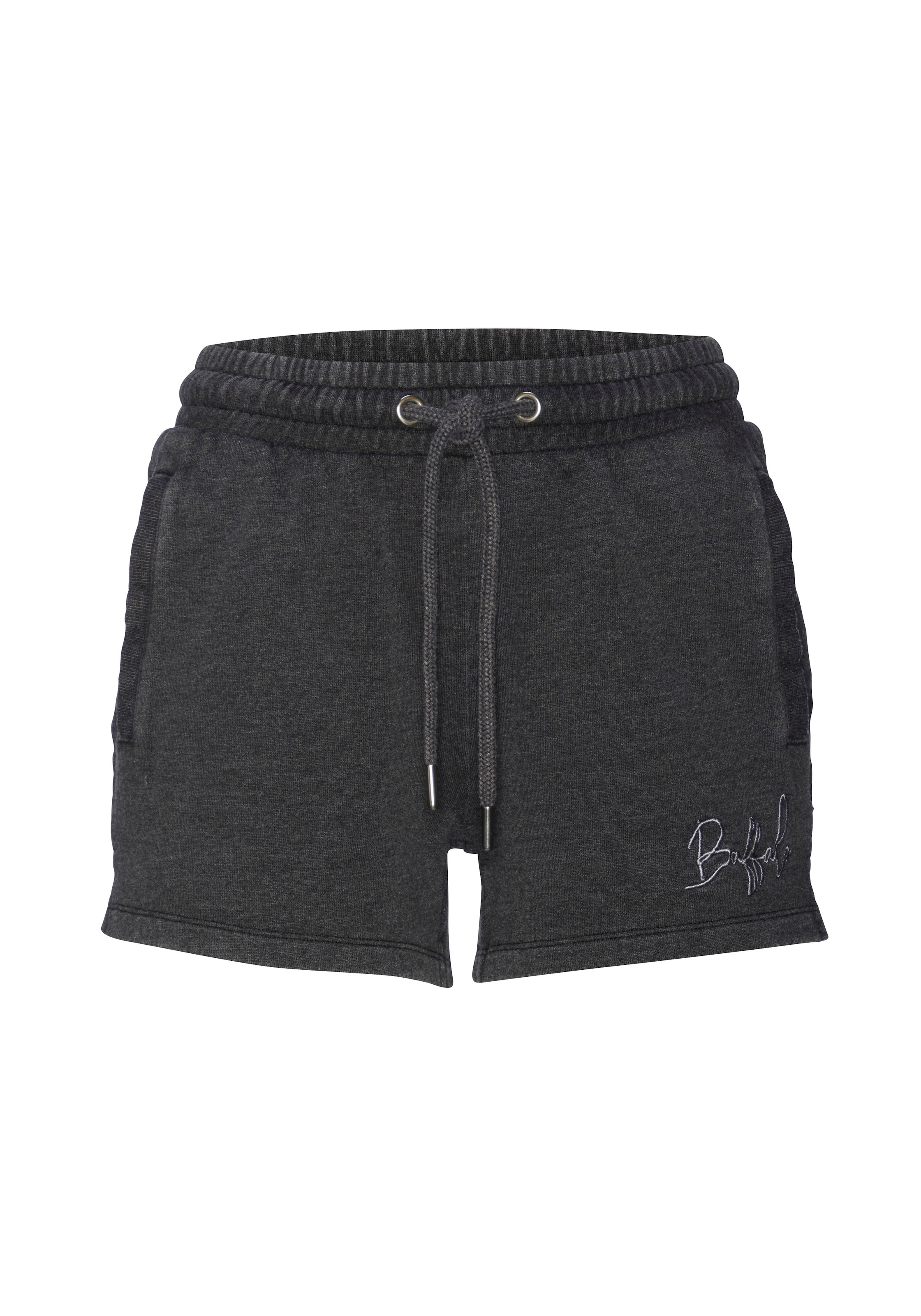 Buffalo Relaxshorts, mit Logostickerei, Loungeanzug