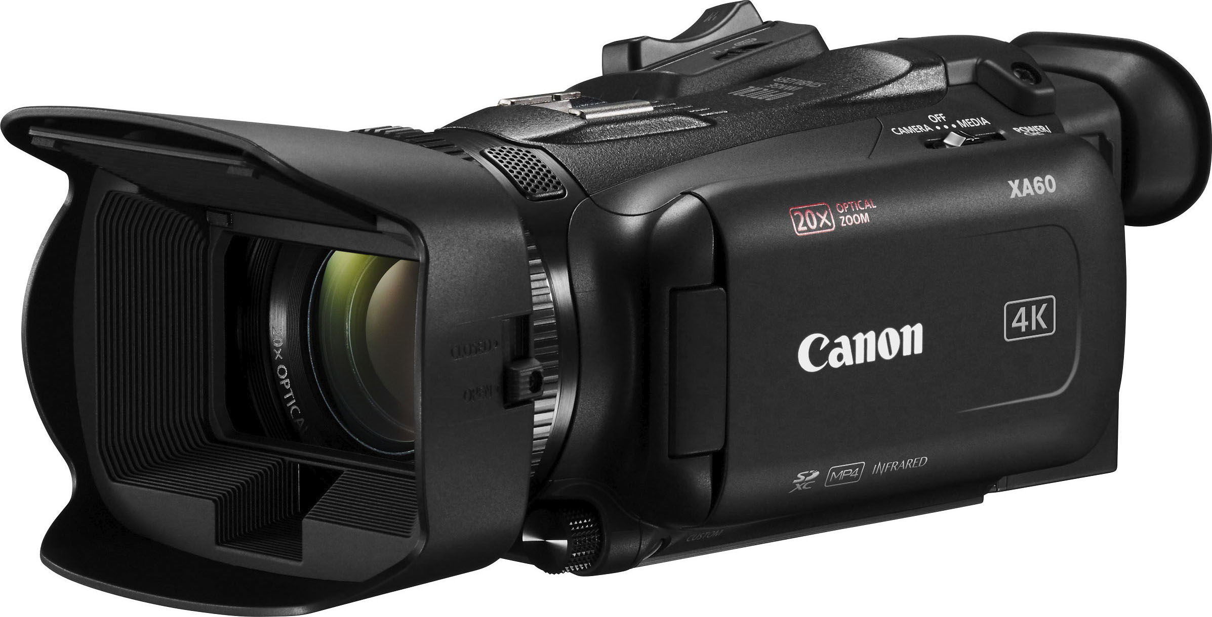CANON Camcorder "XA-60", B:10,9cm H:8,4cm T:18,2cm, schwarz, Camcorder