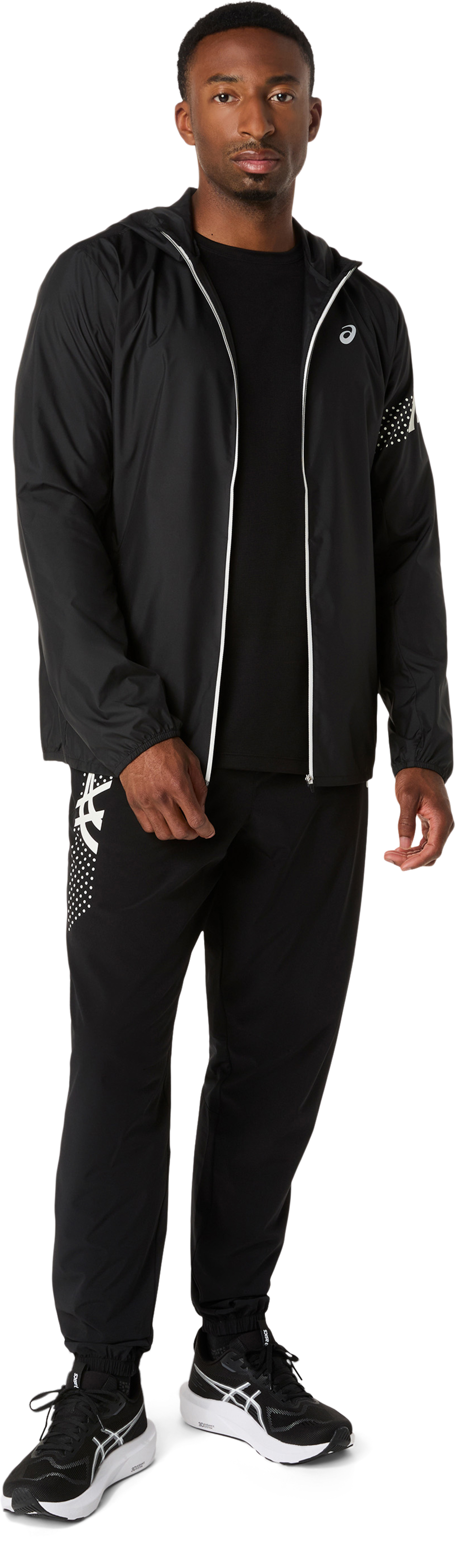 Asics Laufhose »ICON PANT«  mit Handytasche hinten im Bund, Beinabschluss mit seitlichem Zipper