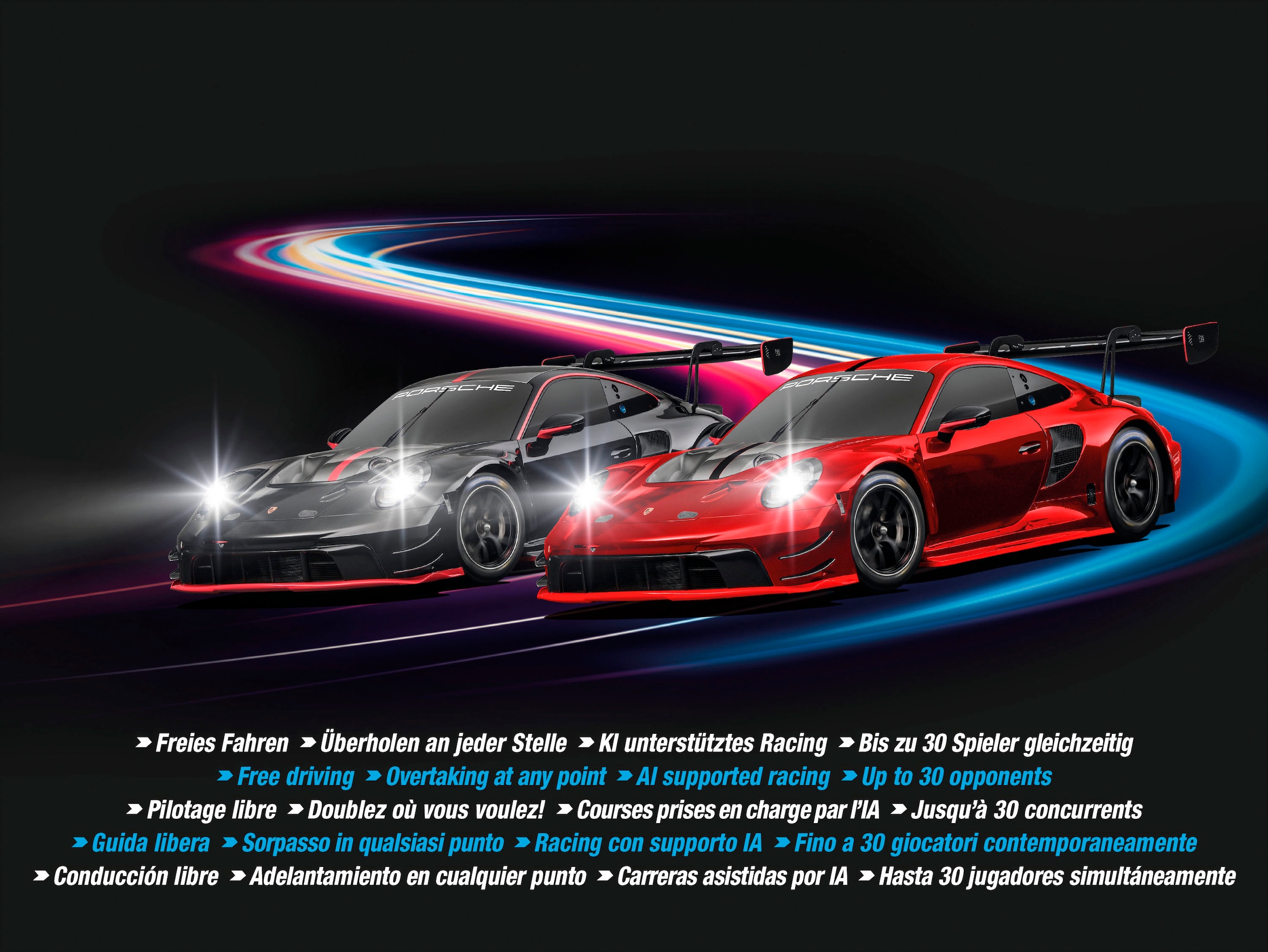 Carrera® Autorennbahn »Carrera Hybrid, Devil Drivers«, mit APP Steuerung