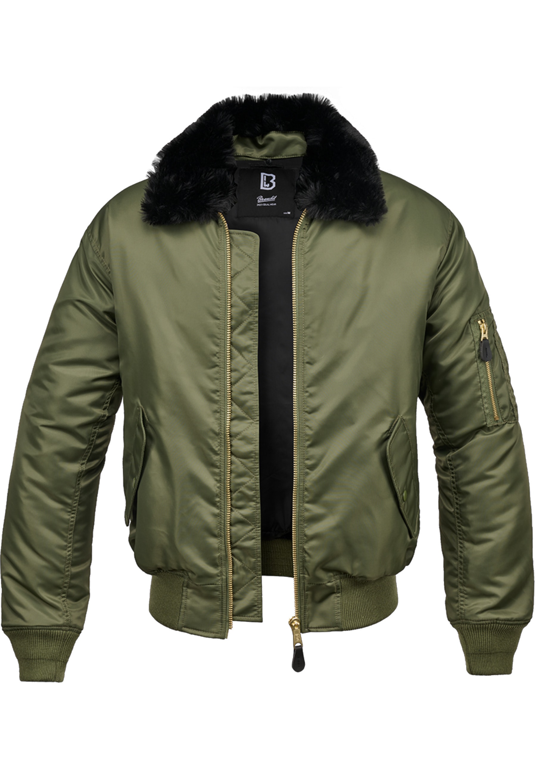 Brandit Winterjacke "Brandit Herren MA2 Jacket Fur Collar" 1 Stk. tlg. ohne günstig online kaufen