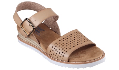 Sandale »DESERT KISS-SUNNY FLAIR Vegan«, Sommerschuh, Sandalette, Riemchensandale, mit...