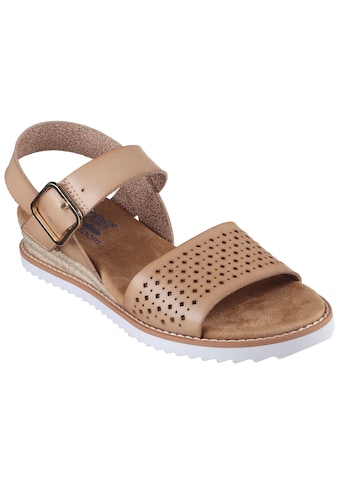 Sandale »DESERT KISS-SUNNY FLAIR Vegan«, Sommerschuh, Sandalette, Riemchensandale, mit...