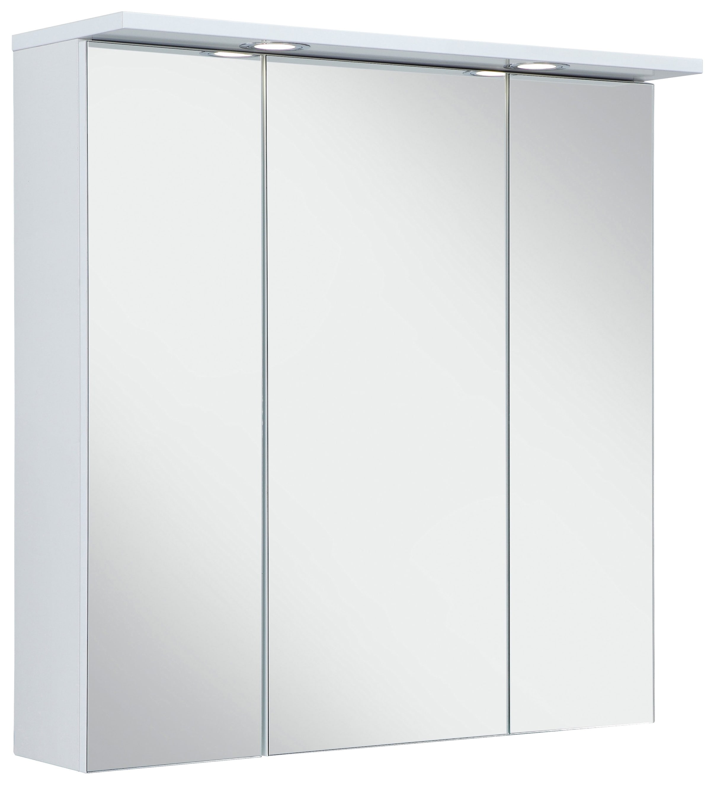 Schildmeyer Spiegelschrank "Spiegelschrank,melaminharzbeschichtet, Made in Germany, B: 70 cm" Solide Verarbeitung - Dieses Produkt ist in Deutschland gefertigt