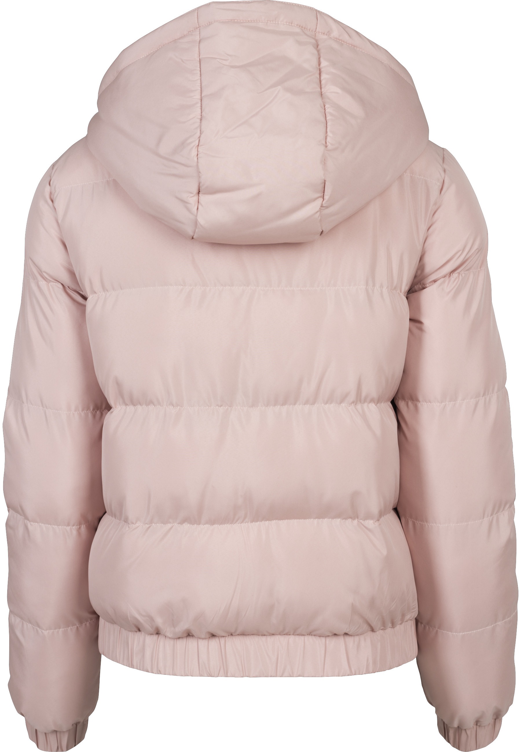 URBAN CLASSICS Winterjacke "Urban Classics Damen Ladies Hooded Puffer Jacke günstig online kaufen