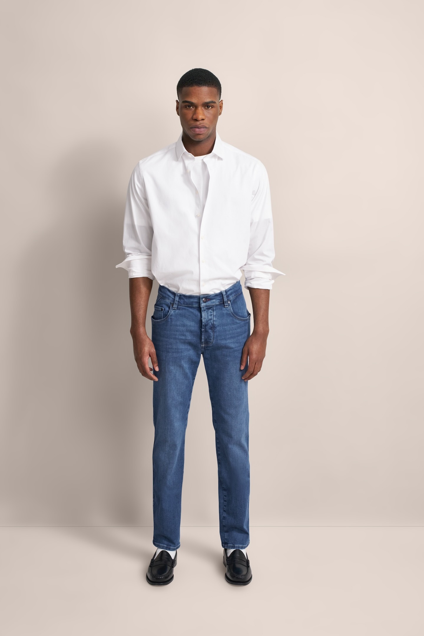 Bugatti Basic Essentials 5-Pocket Jeans Light Blue 33/30 3