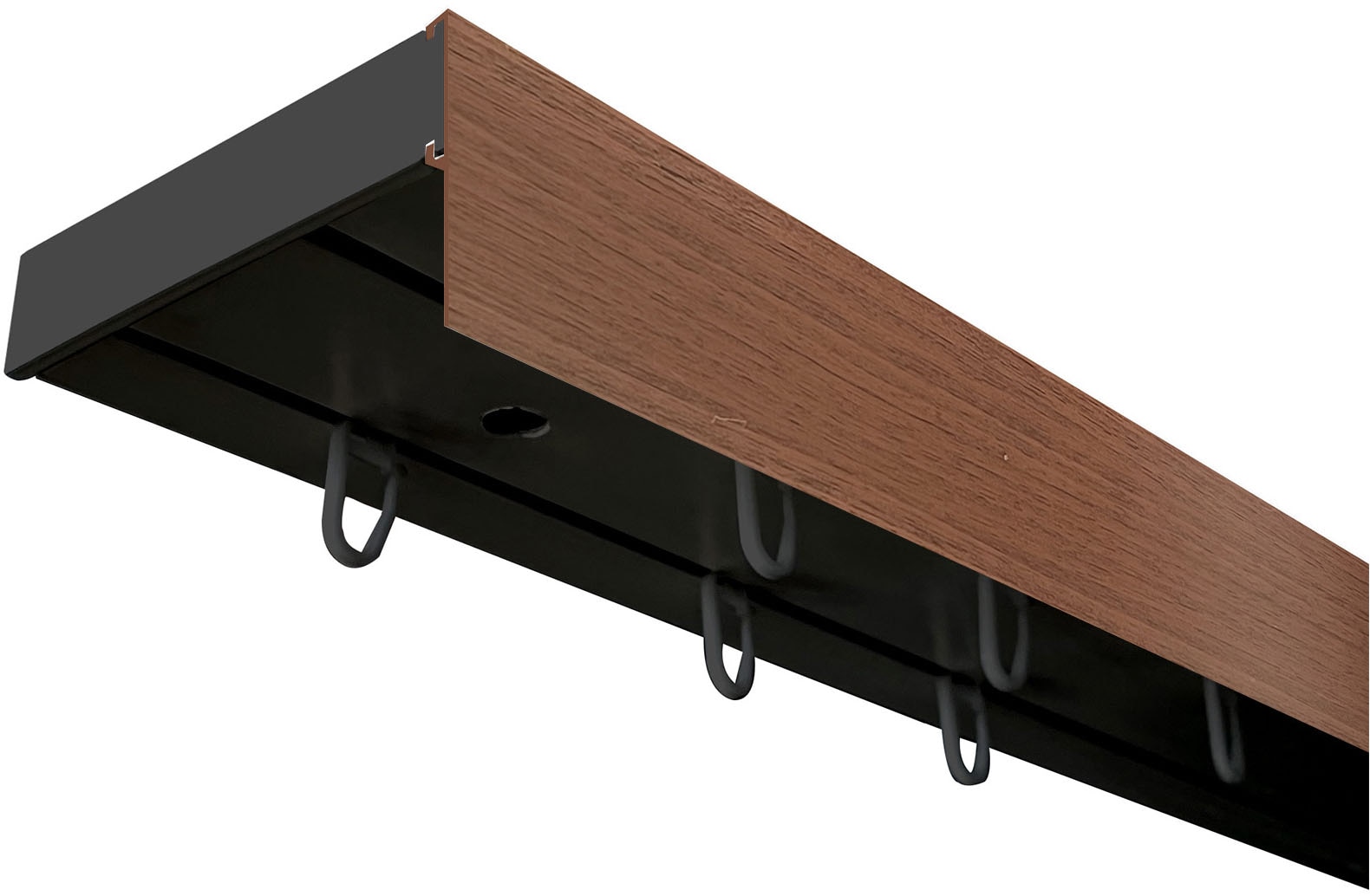 SN DECO GROUP "Vorhangschiene SH mit Blende" 2 läufig-läufig Fixmaß