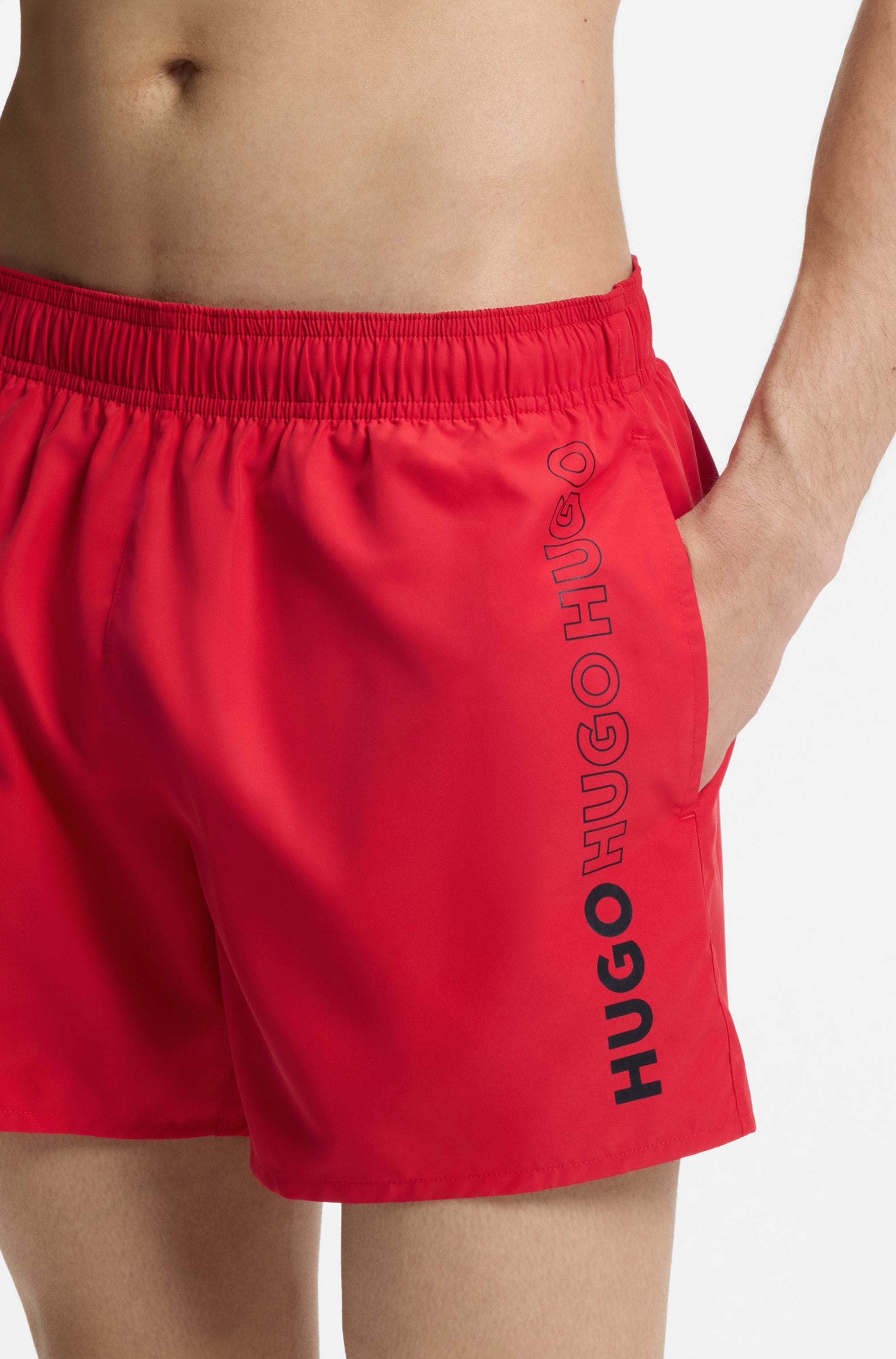 HUGO Underwear Badehose »TIKI« mit elastischem Bund