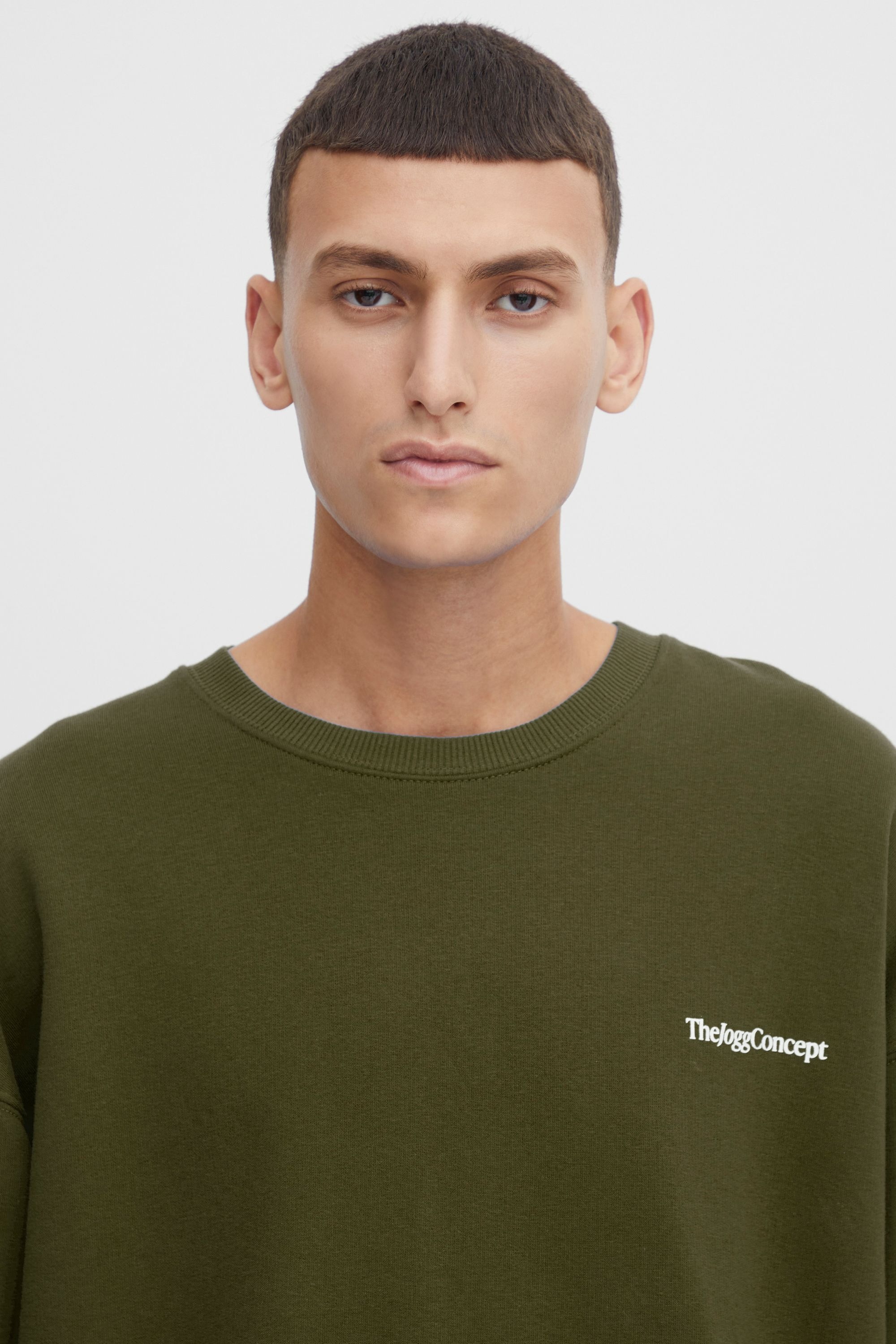 TheJoggConcept Rundhalspullover »Rundhalspullover JCMRafine«