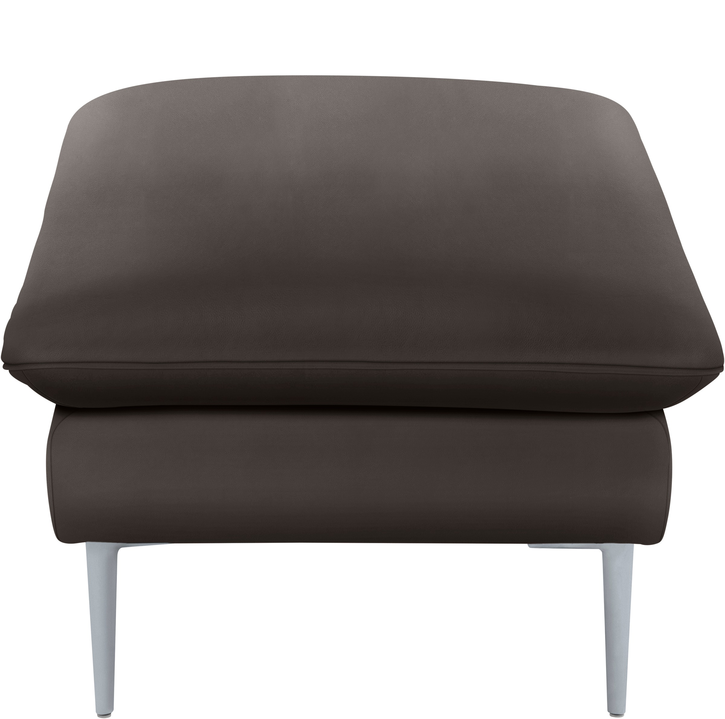 W.SCHILLIG Hocker »enjoy&MORE«, Füße silber matt, Breite 106 cm