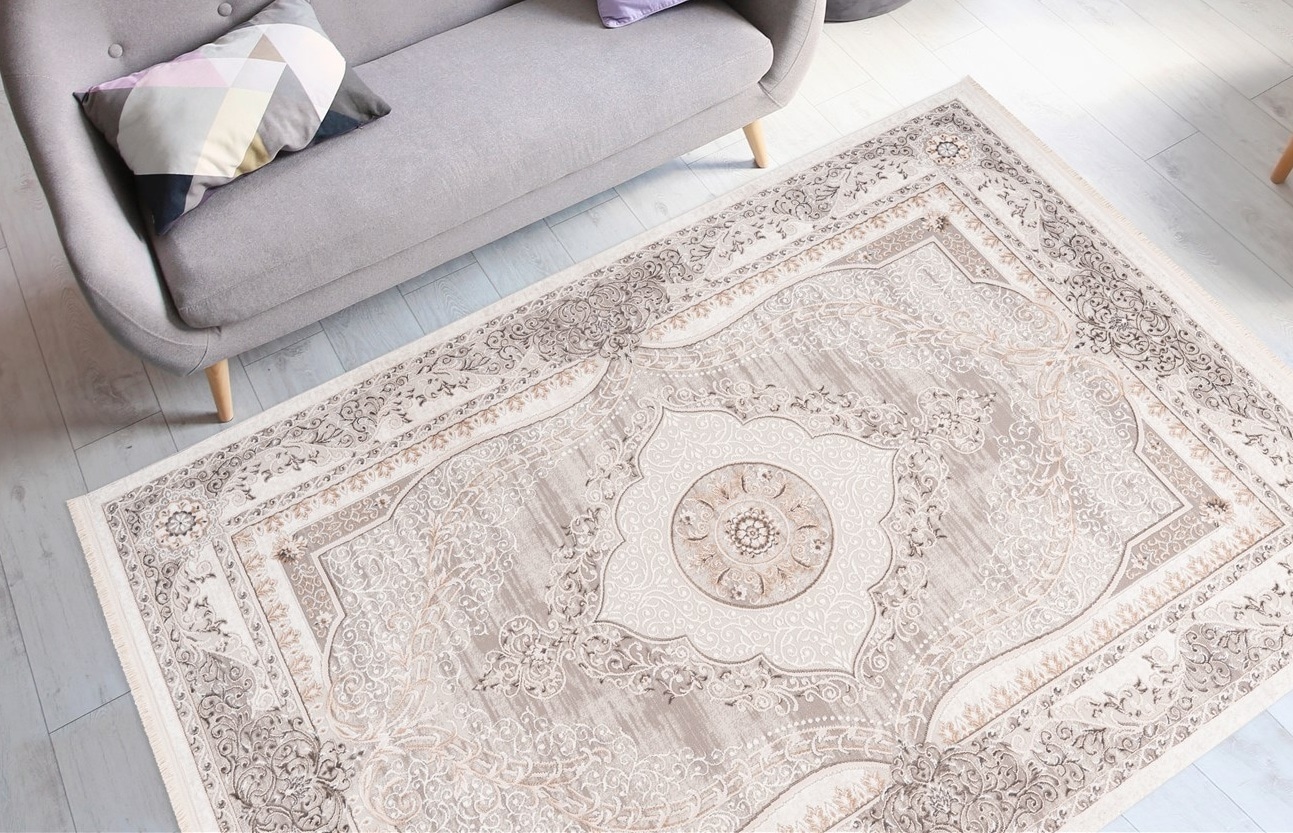 calo-deluxe Teppich "Miran 825" rechteckig 12 mm Höhe Vintage Design, mit F günstig online kaufen