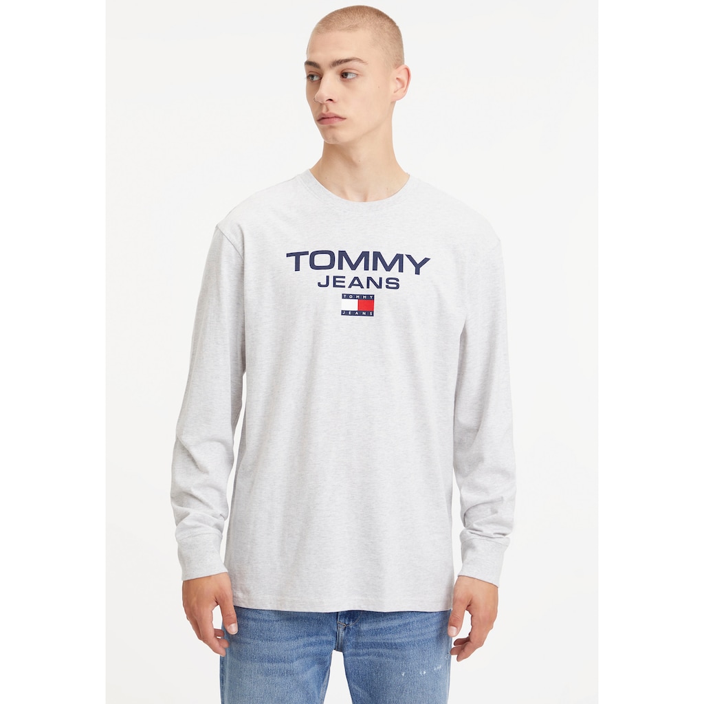 Tommy Jeans Langarmshirt »TJM CLSC ENTRY LS TEE«, mit Logodruck