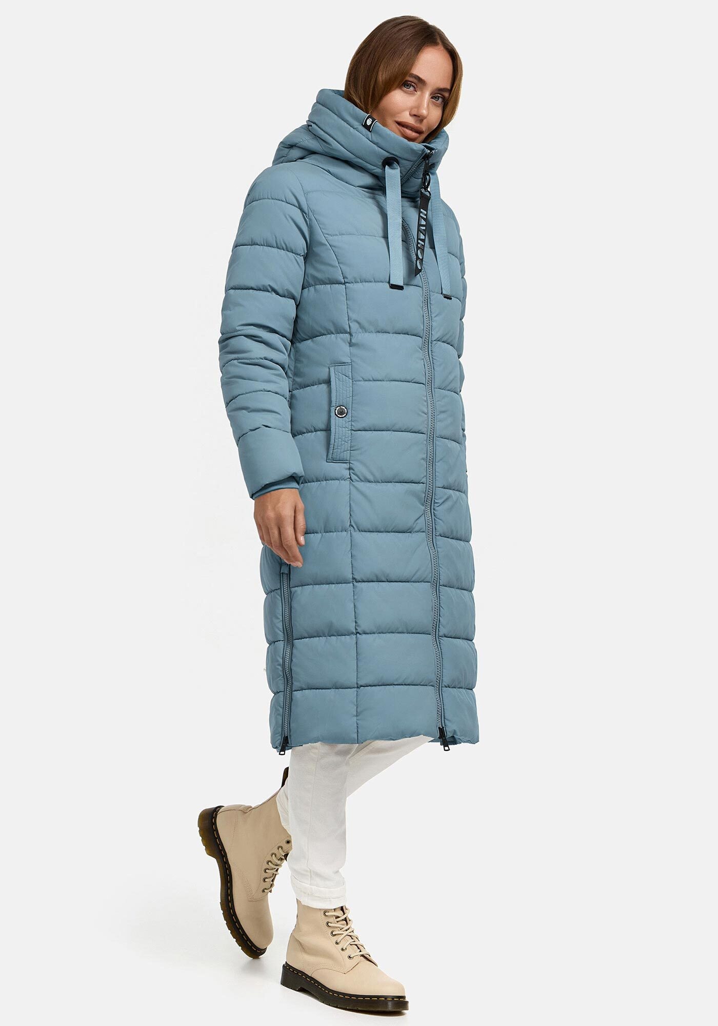 Navahoo Winterjacke »Mondmaedchen«, mit großer Kapuze