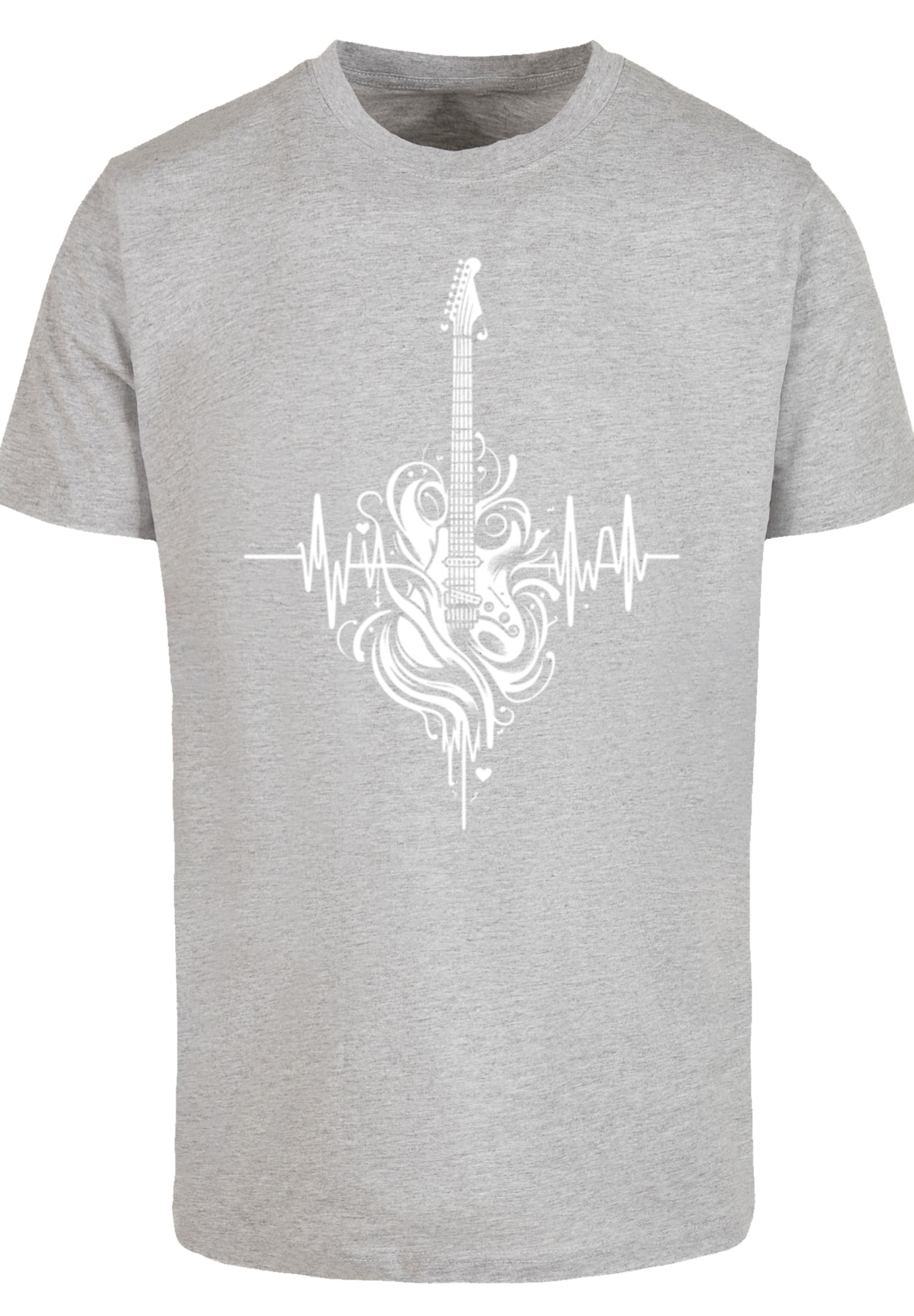 F4NT4STIC T-Shirt "Gitarre Herzschlag" Premium Qualität günstig online kaufen