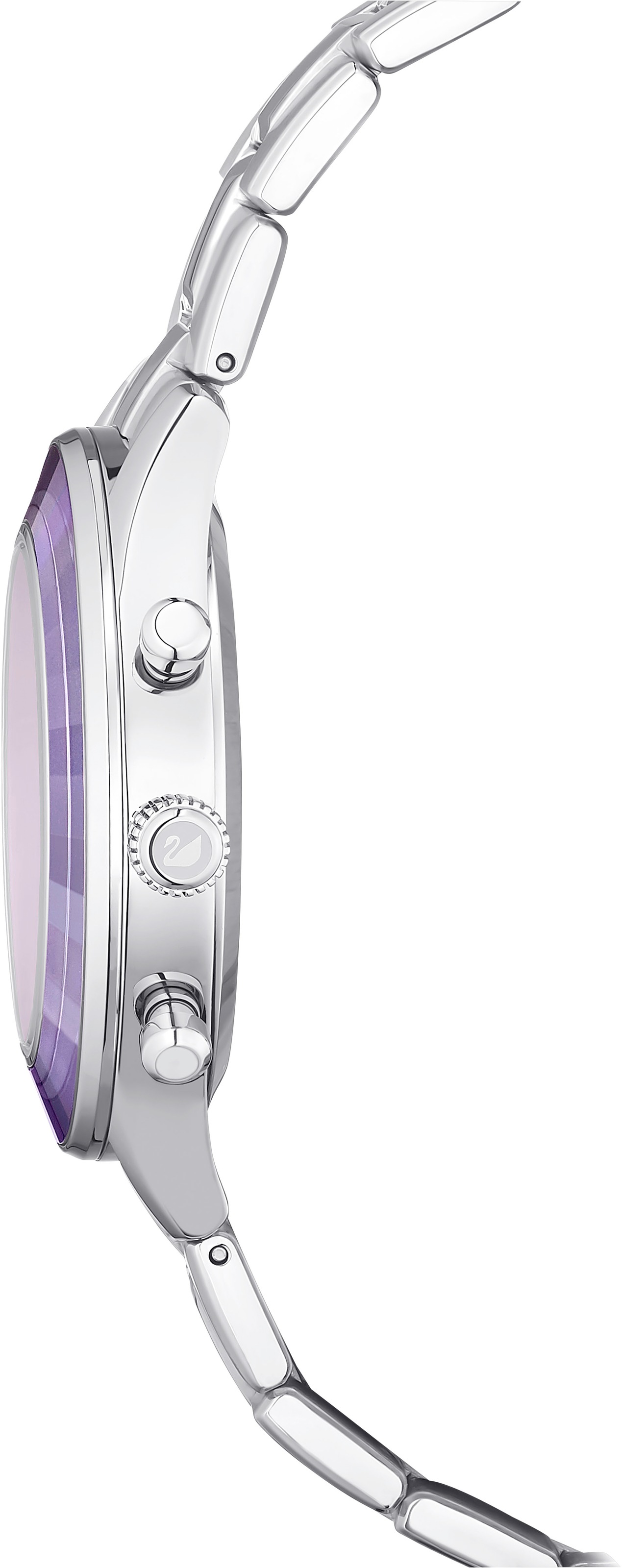Swarovski Chronograph »OCTEA LUX SPORT 37 mm«, Quarz,Armbanduhr,Damenuhr,Swiss Made,Swarovski-Kristalle,Stoppfunktion