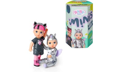 Minipuppe »Baby born® Minis, Noah & Billie«