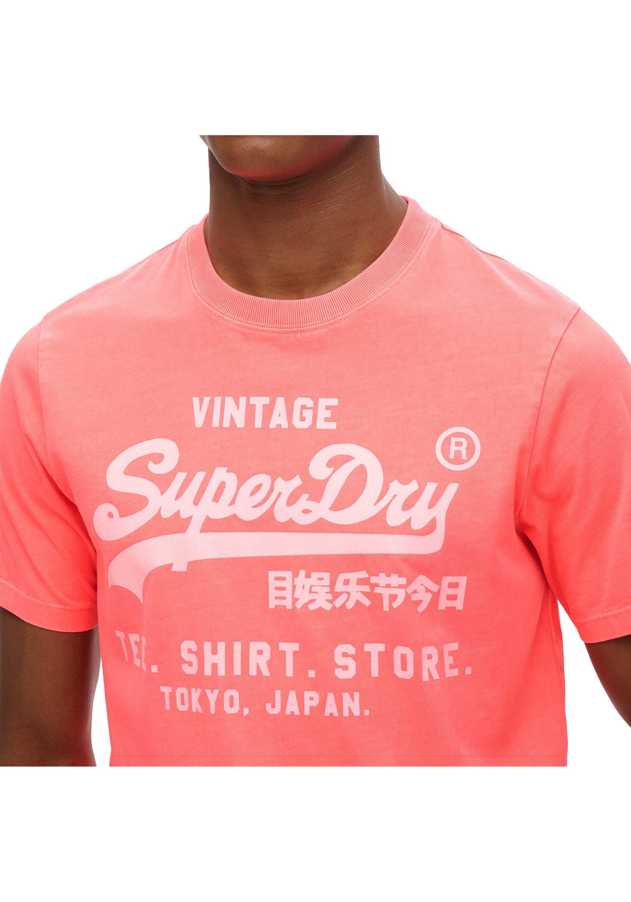 Superdry T-Shirt "T-Shirt VI Neon Relaxed Tee 1er Pack" günstig online kaufen