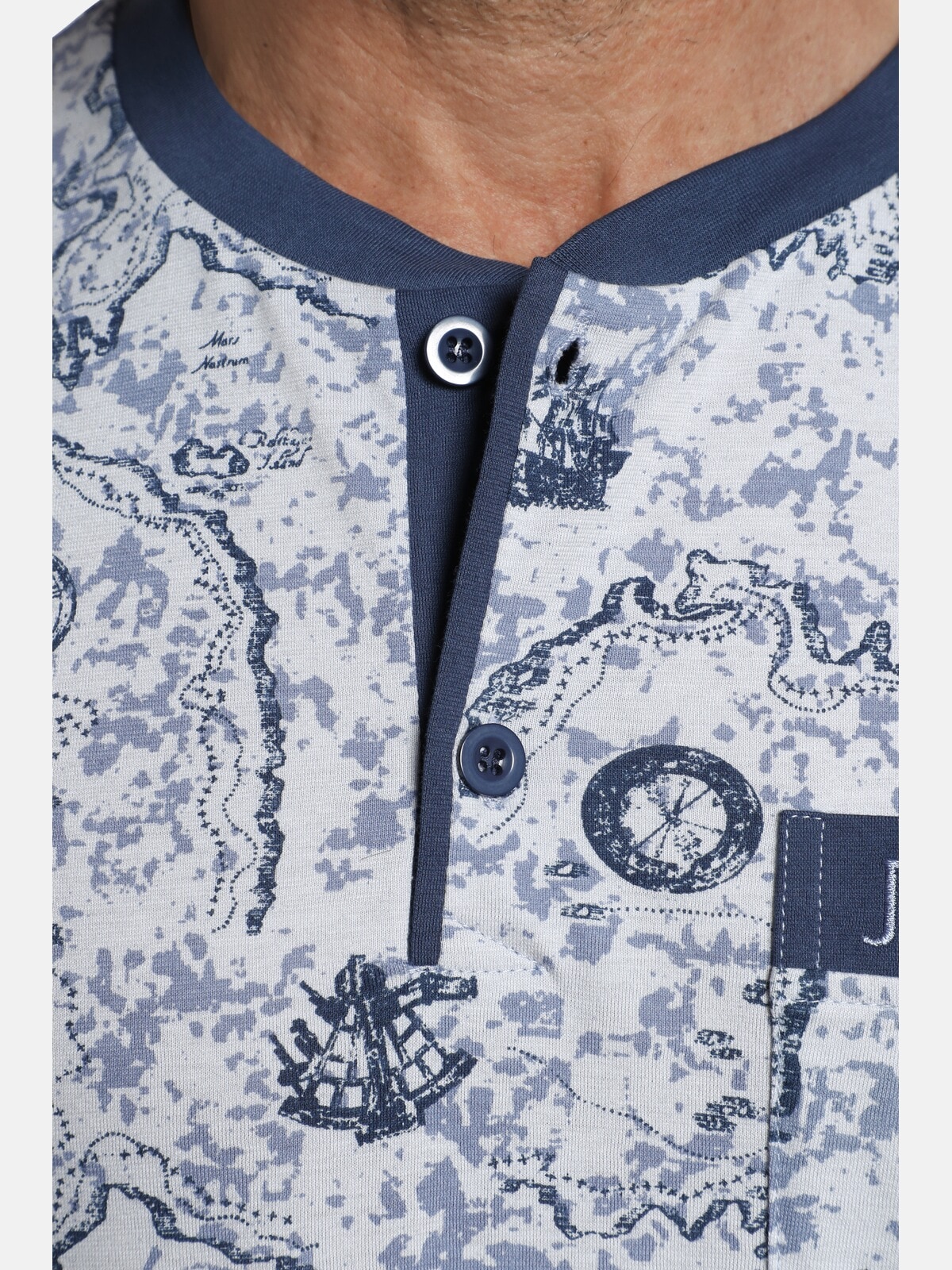 Jan Vanderstorm Pyjama »Nachthemd UNNI«