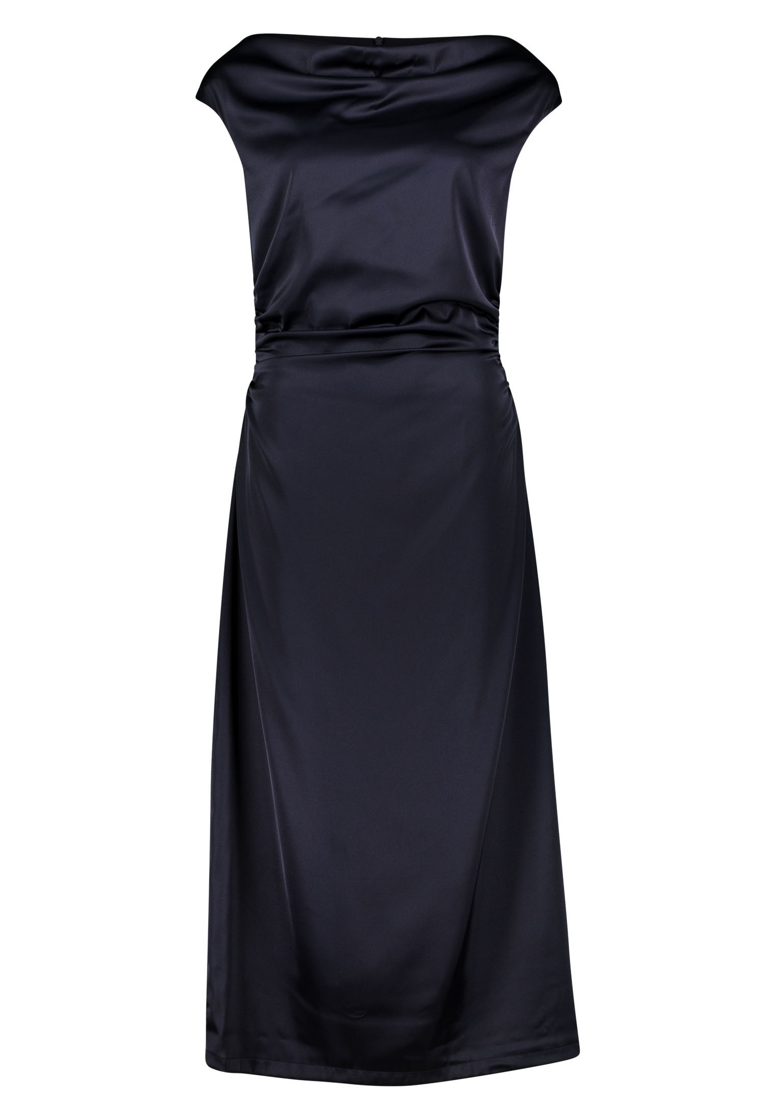 Zero Abendkleid »zero Abendkleid mit Wasserfallausschnitt«, drapiert /gerafft