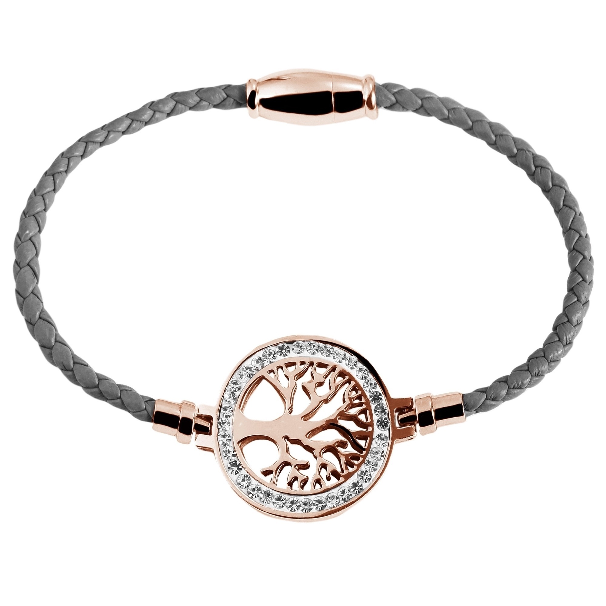 Adelia´s Edelstahlarmband »Armband Lebensbaum aus Edelstahl | BAUR kaufen 18 cm«