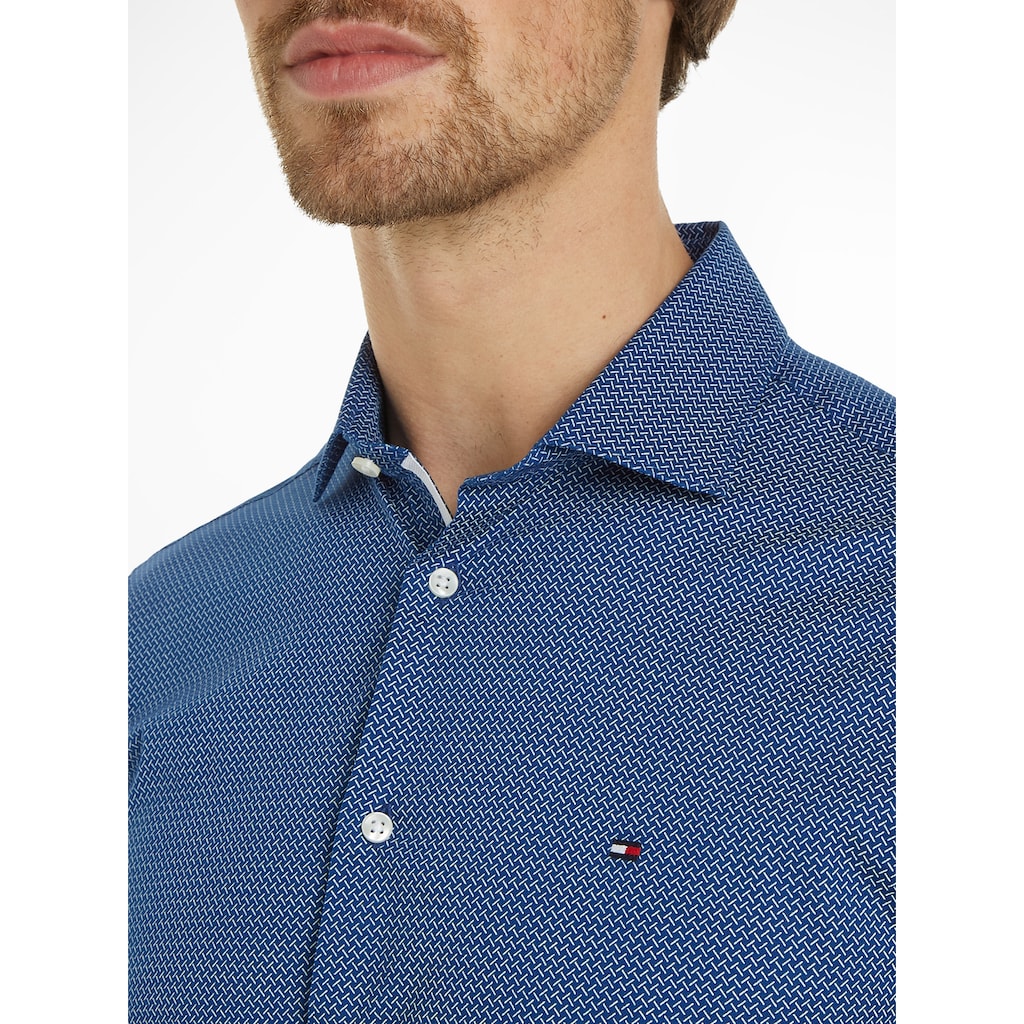 Tommy Hilfiger Businesshemd »CL STRETCH MICRO PRINT SF SHIRT«