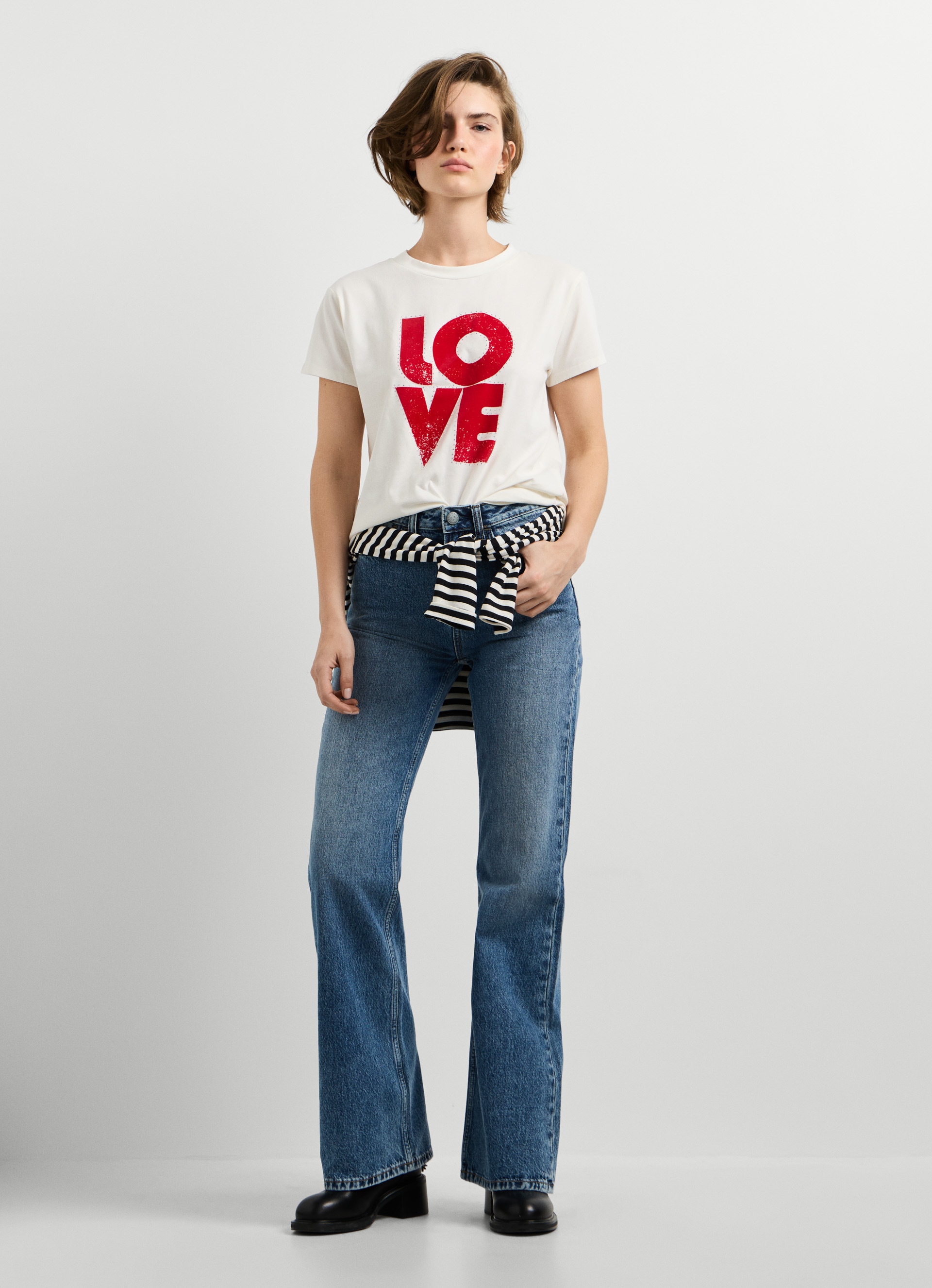 Pepe Jeans T-Shirt »BEATRISA« mit Frontprint, Rundhals