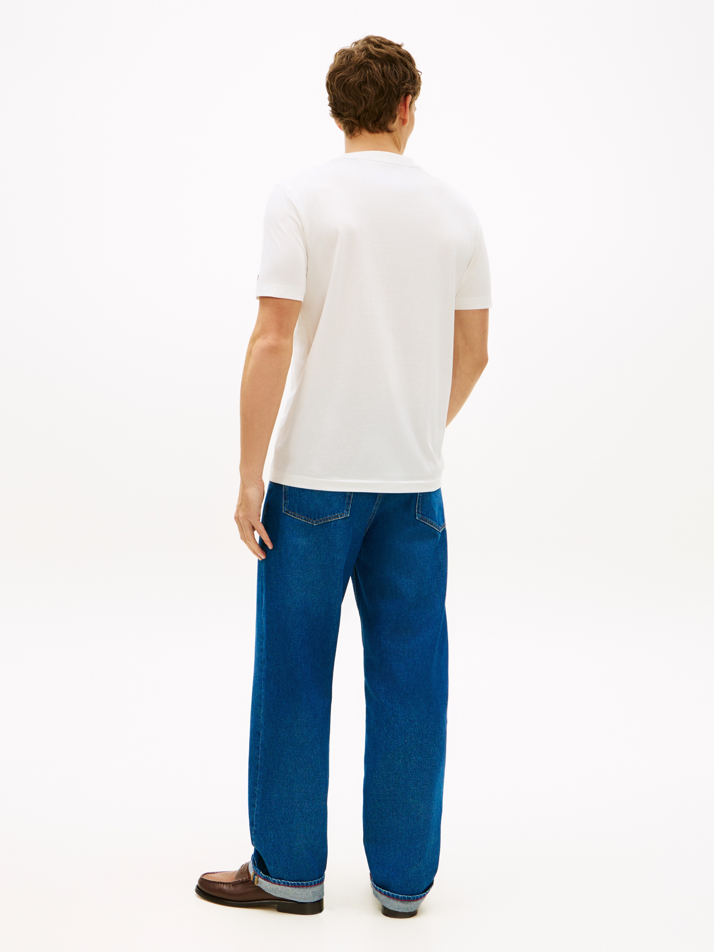 Tommy Hilfiger T-Shirt »SCRIPT MONOGRAM SWIMSHOP« aus Jersey mit Logo-Stickerei