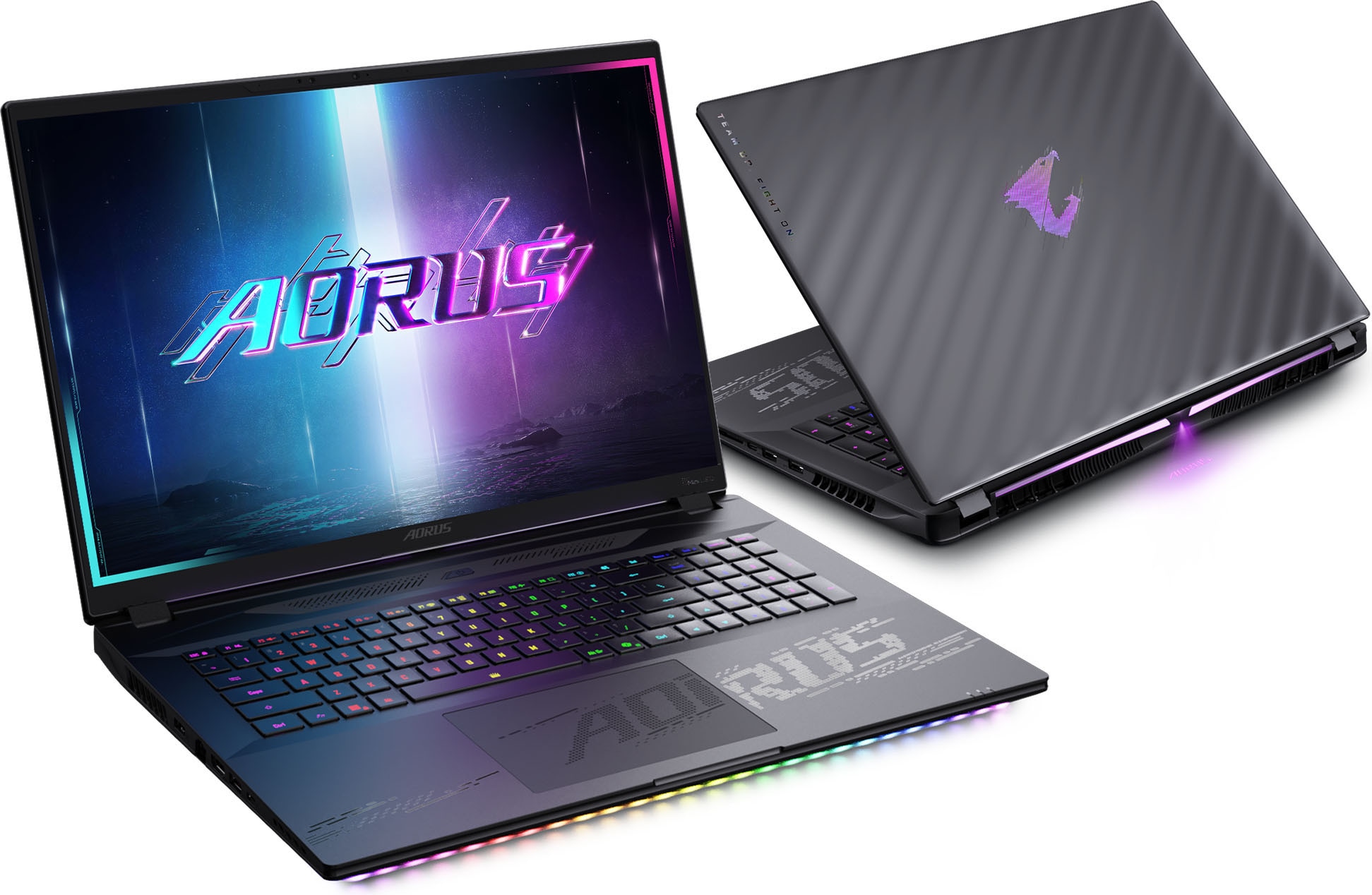 Gigabyte Gaming-Notebook »AORUS MASTER 18 AM8BYH«, 45,72 cm, / 18 Zoll, Intel, Core Ultra 9, GeForce RTX 5080, 2000 GB SSD
