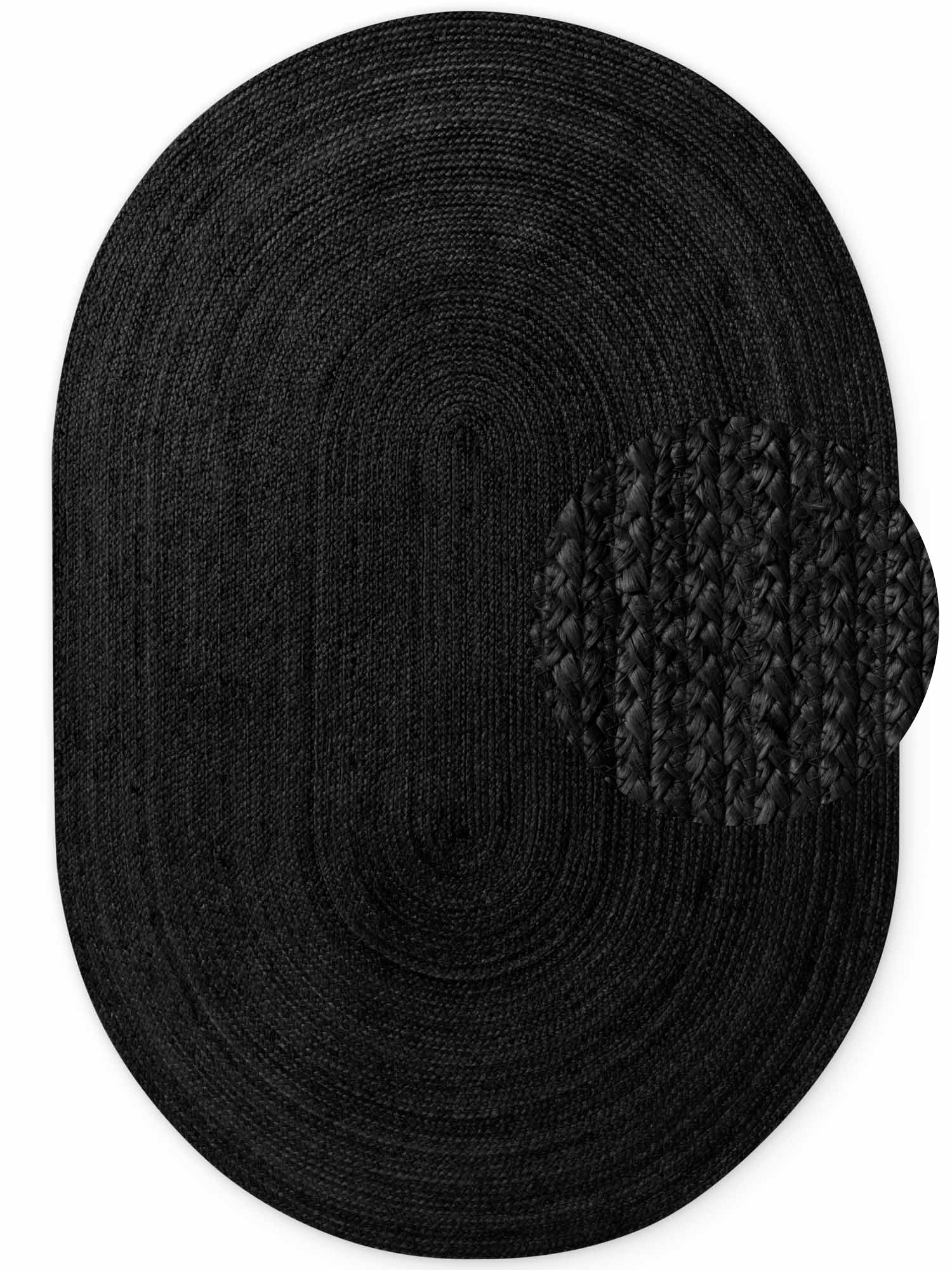 HANSE Home Teppich "Rangpur Juteteppich, auch in rund" oval 10 mm Höhe Hand günstig online kaufen