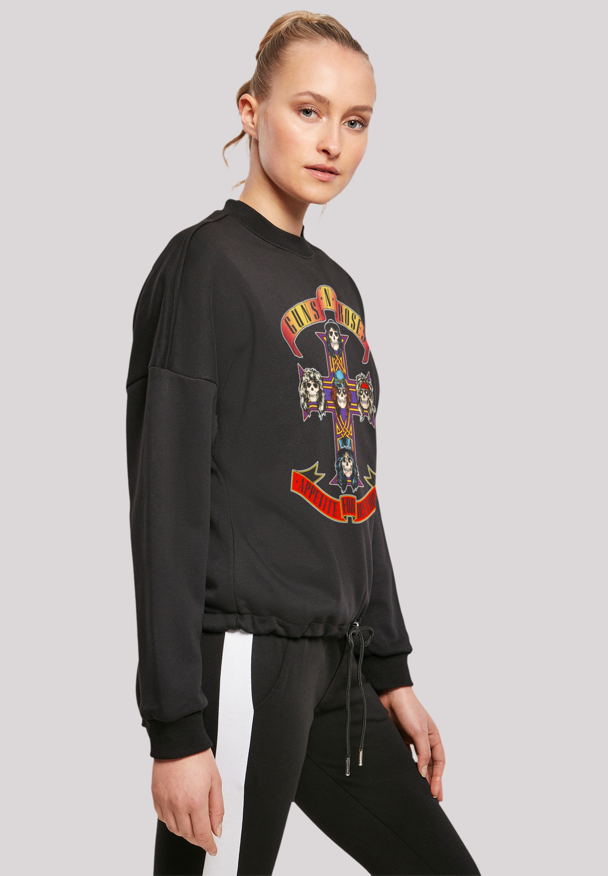 F4NT4STIC Sweatshirt »Guns 'n' Roses Appetite For Destruction«, Premium Qualität