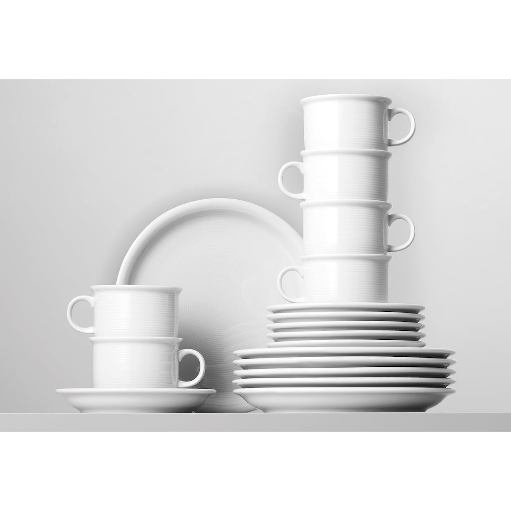 Thomas Porzellan Kaffeeservice »Geschirr-Set, Service Trend«, (Set, 18 tlg.), Made in Germany, 18 Teile, für 6 Personen