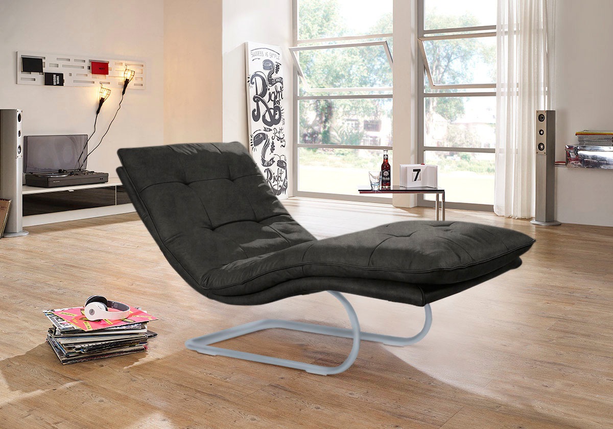 W.SCHILLIG Relaxliege "daily dreams" in Waffelkissen-Optik, wahlweise mit M günstig online kaufen