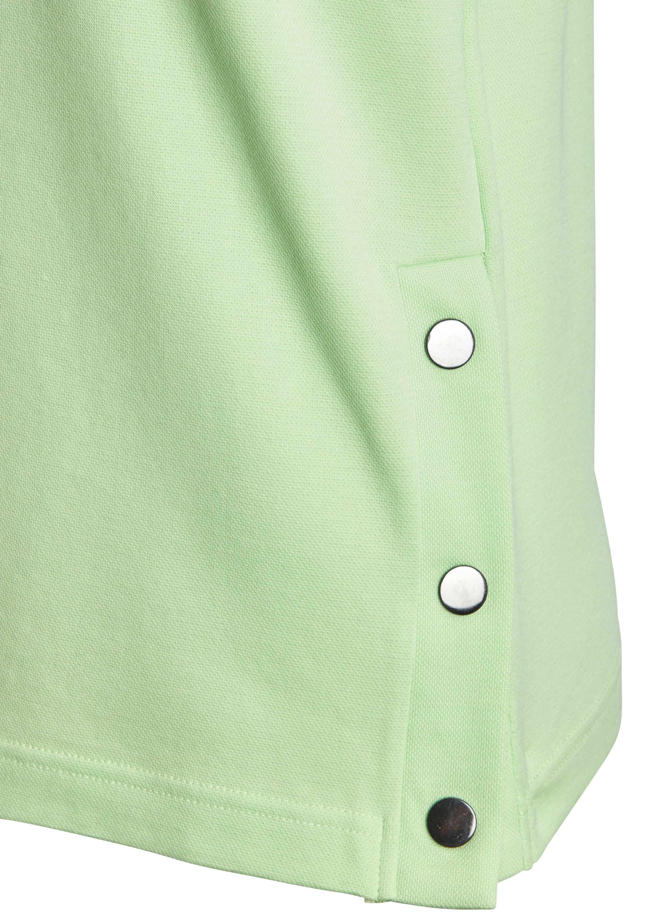 H.I.S Shirttop »mit metallischen Details« aus strukturiertem Baumwoll-Mix