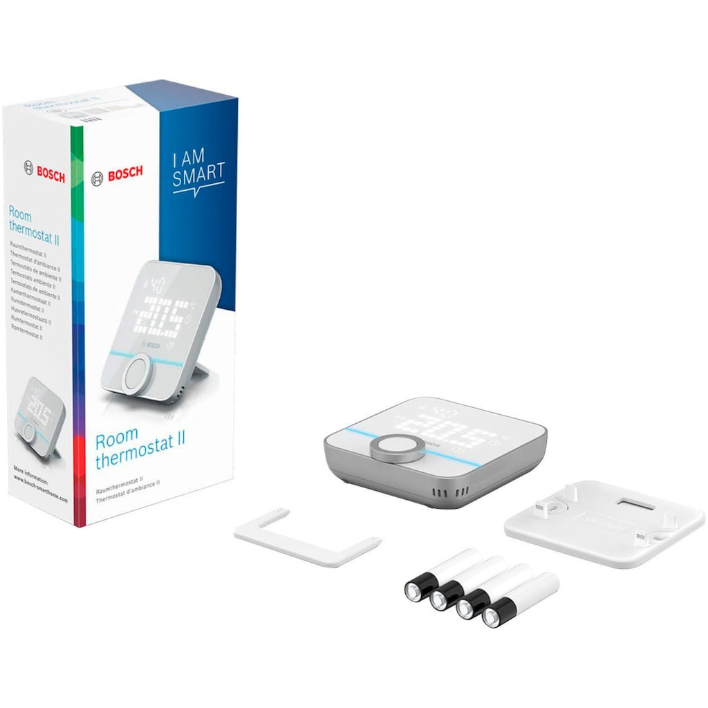 BOSCH Raumthermostat »Smart Home Raumthermostat II 2er-Set«, (2 St.)