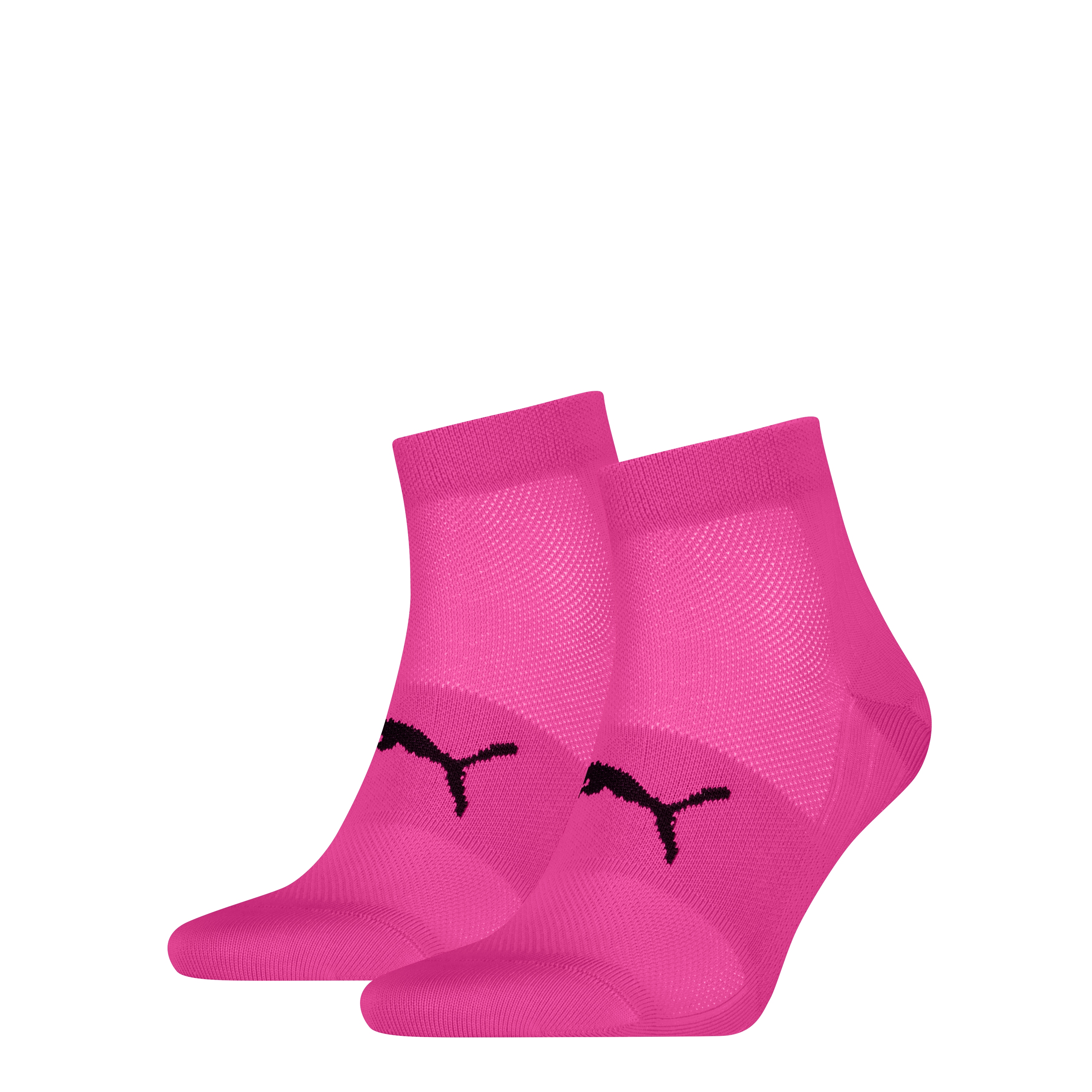 PUMA Kurzsocken "PUMA UNISEX SPORT LIGHT QUARTER 2P" 2 Paar, mit verstärktem Fersen- und Zehenbreich