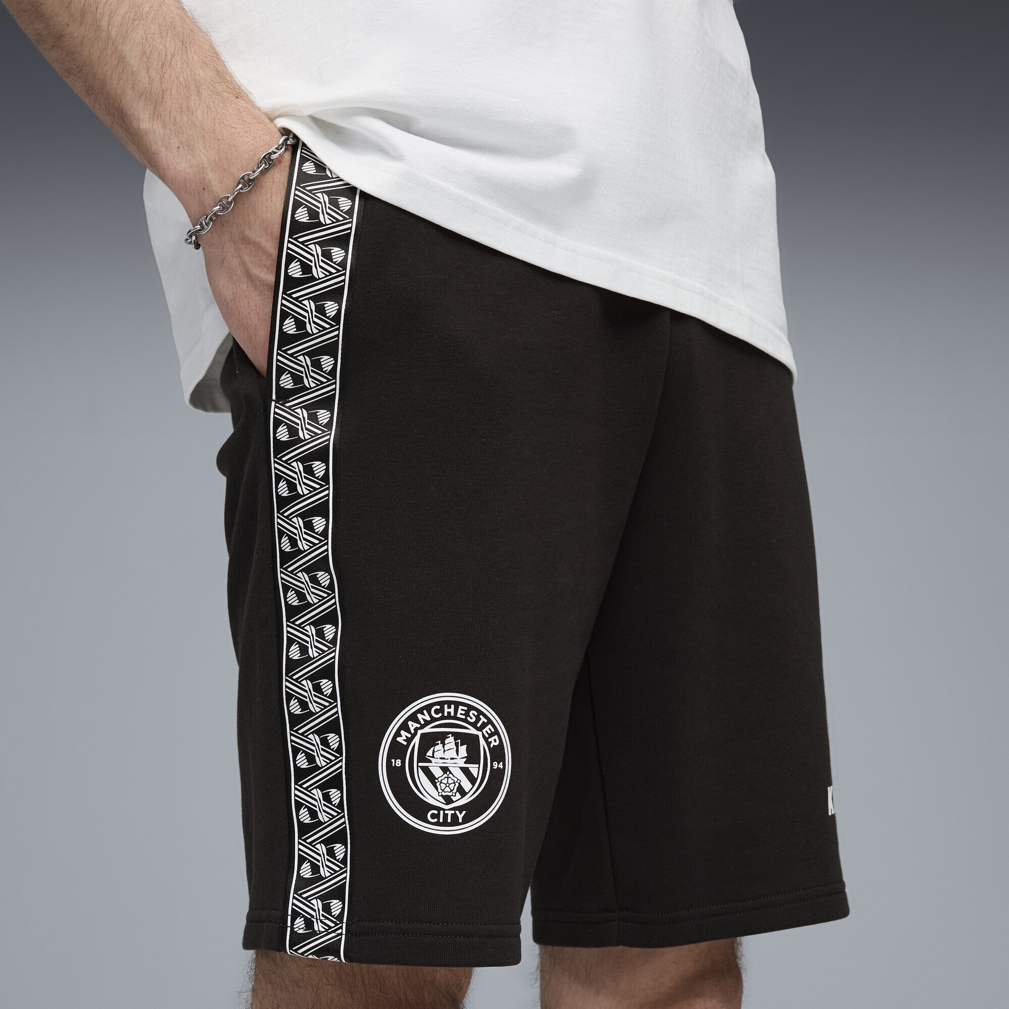 PUMA Sporthose »Manchester City KING Sweat-Shorts Herren«