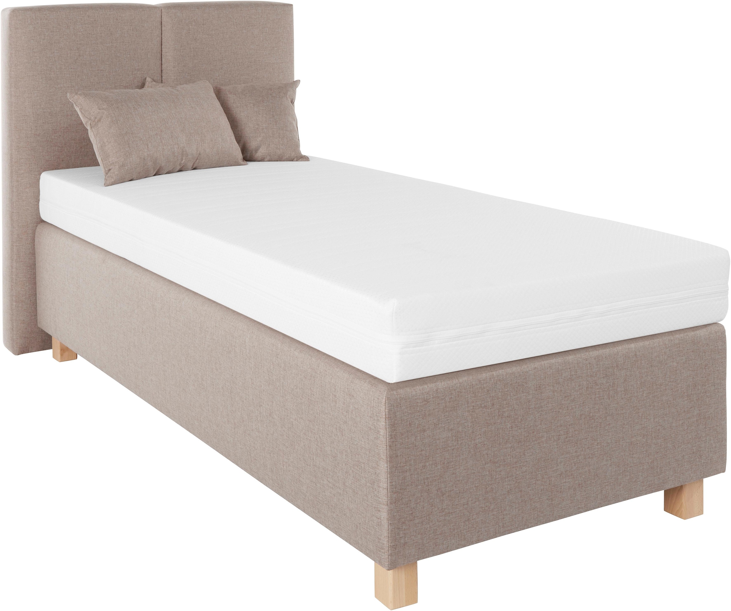 Westfalia Schlafkomfort Boxspringbett, mit Zierkissen