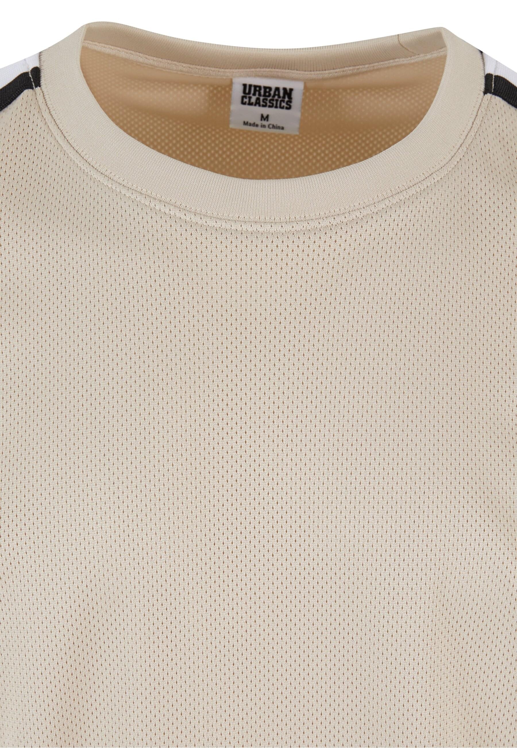 URBAN CLASSICS T-Shirt »Urban Classics Herren Oversized Stripes Mesh Tee«, (1 tlg.)