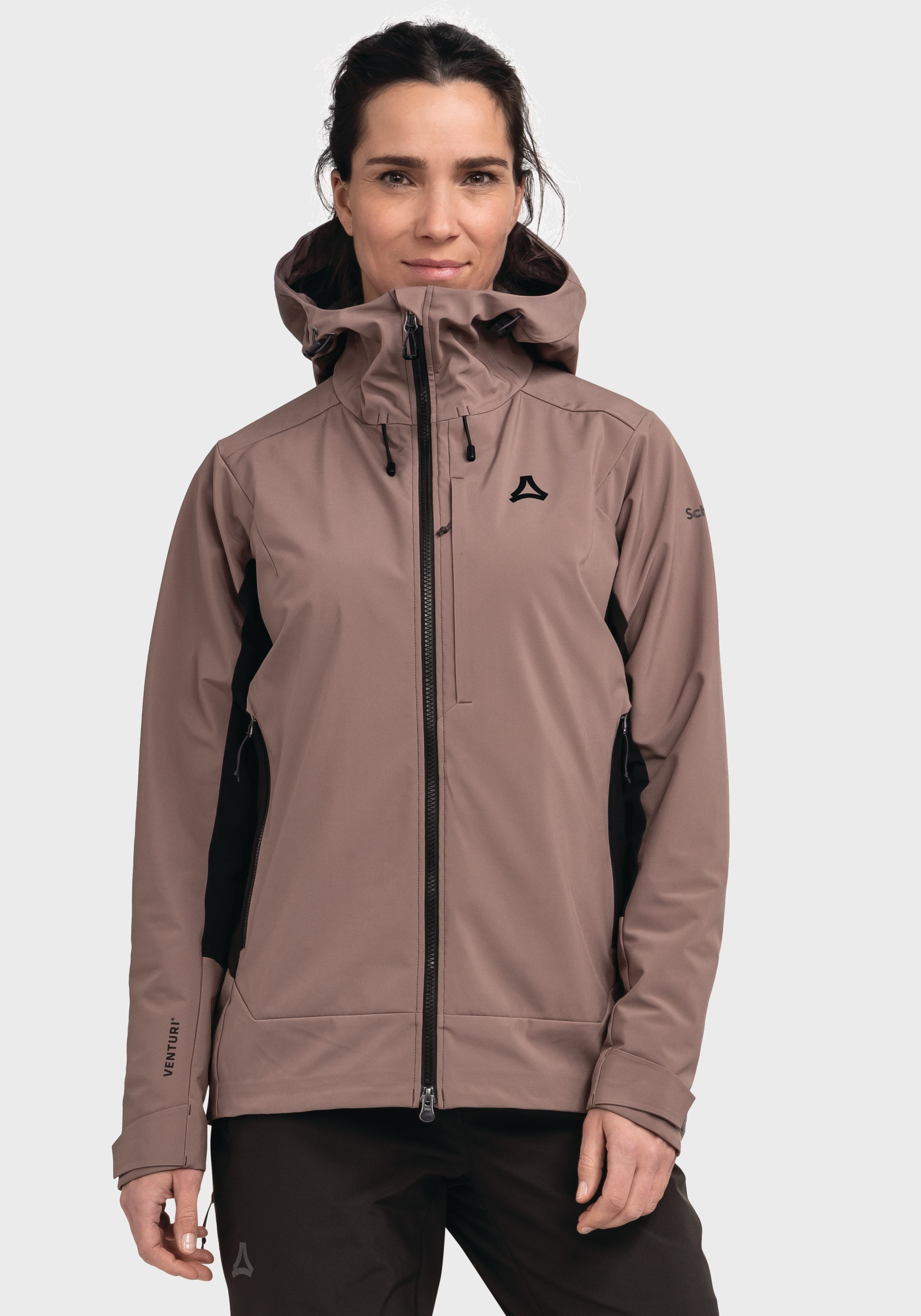 Schöffel Outdoorjacke »Mountain Softshell Jk Style Milagle WMS«, ohne Kapuze