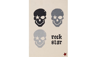 Rock STAR Baby Kinderteppich »RN2383-2«, rechteckig, 15 mm Höhe, handgearbeiteter... kaufen
