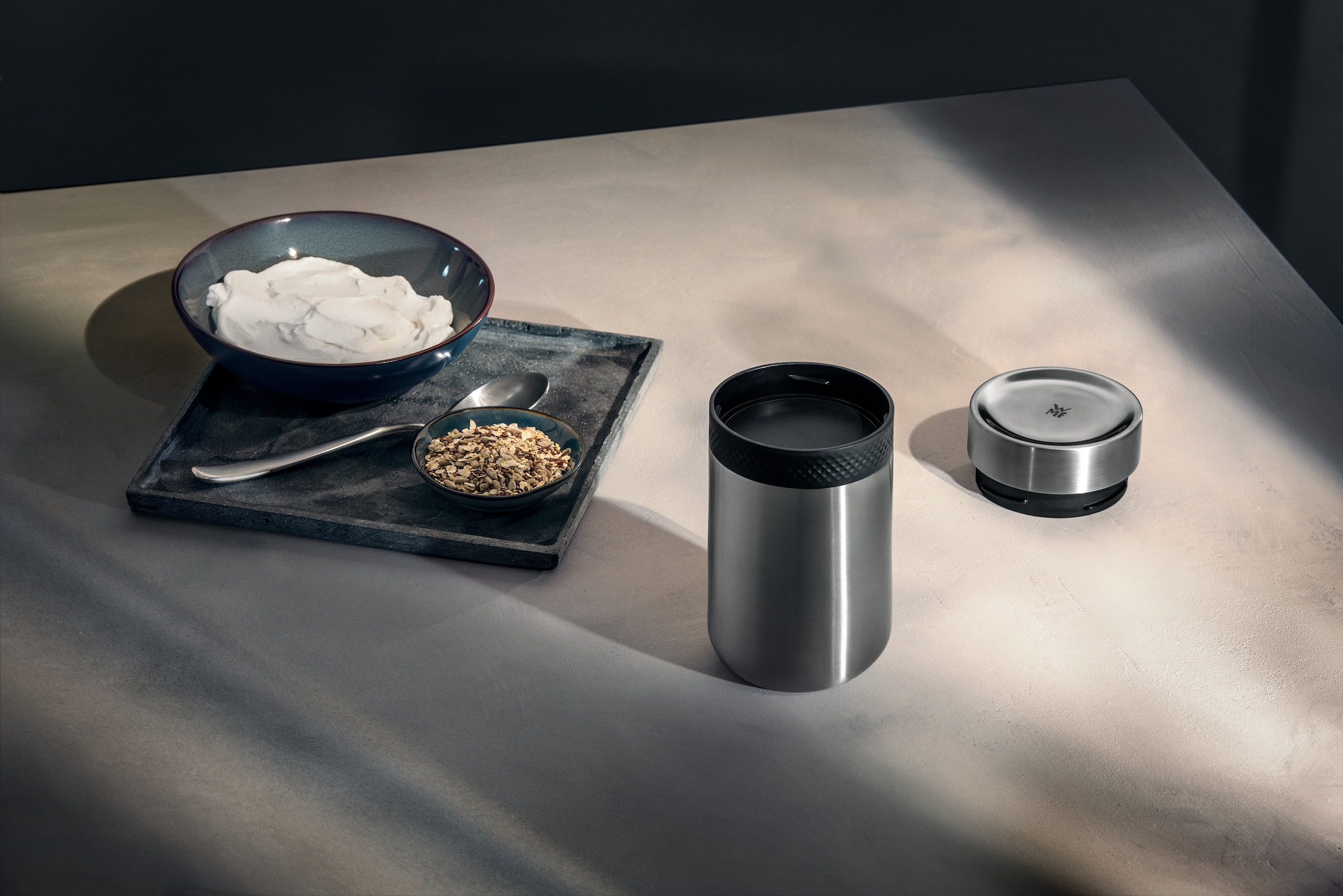 WMF Thermobehälter »My2Go«, (Set, 2 tlg.), 500 ml (12h kalt, 6h warm) + 200 ml